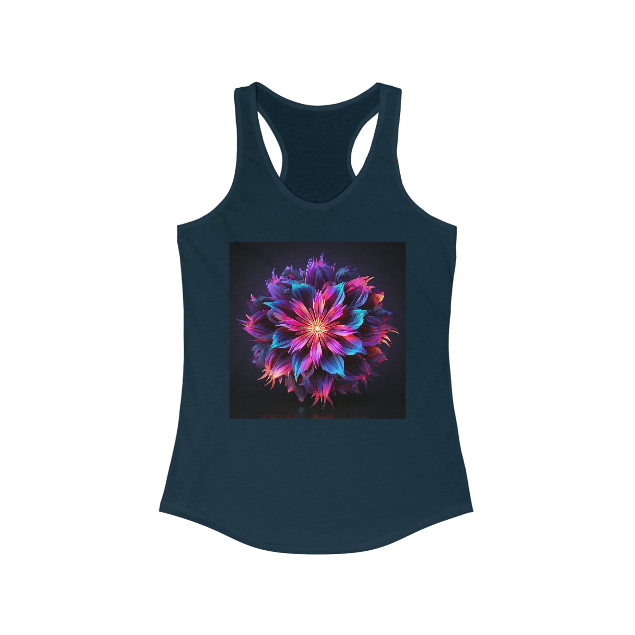 Women's Ideal Racerback Tank - Vector Art Design 22