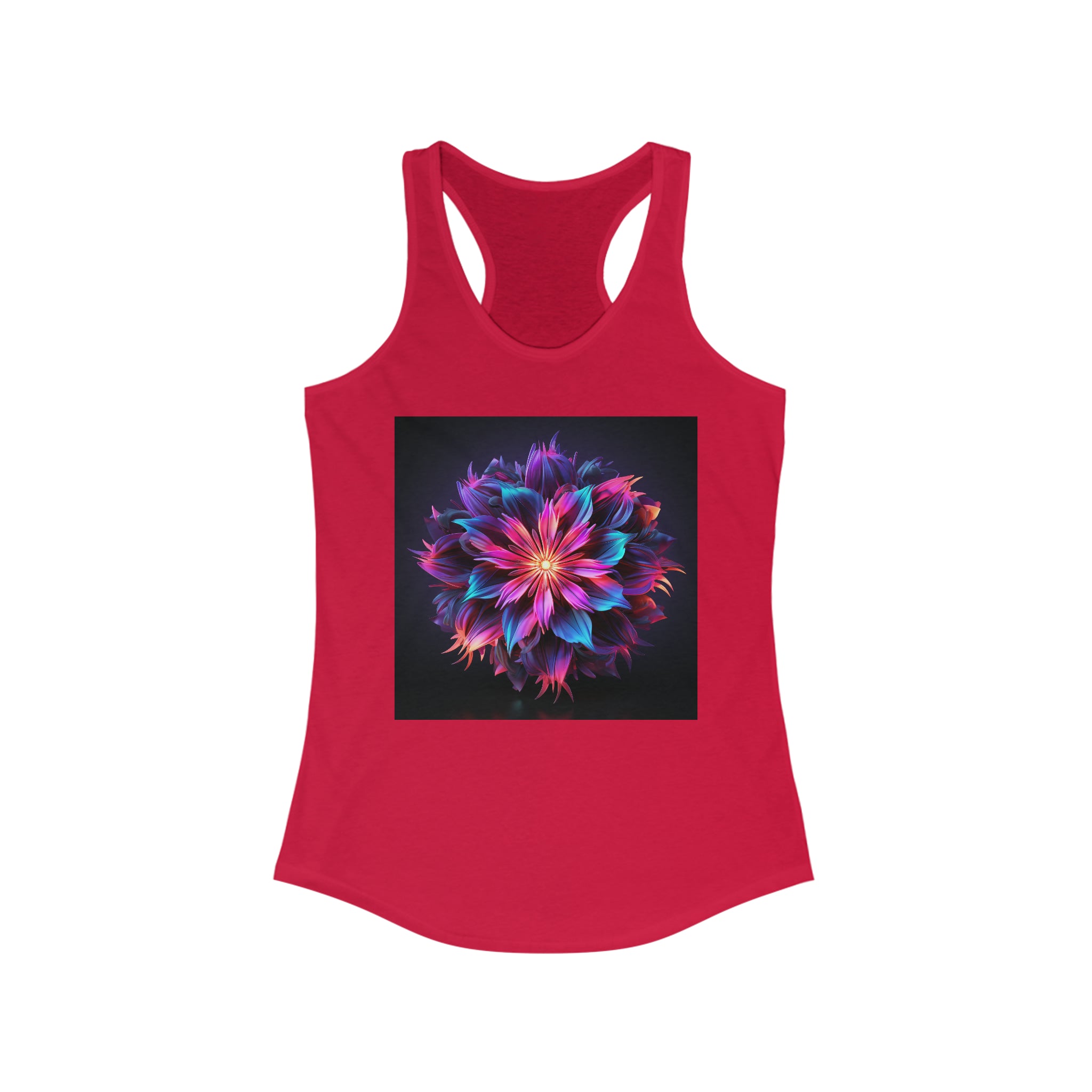 Women's Ideal Racerback Tank - Vector Art Design 22