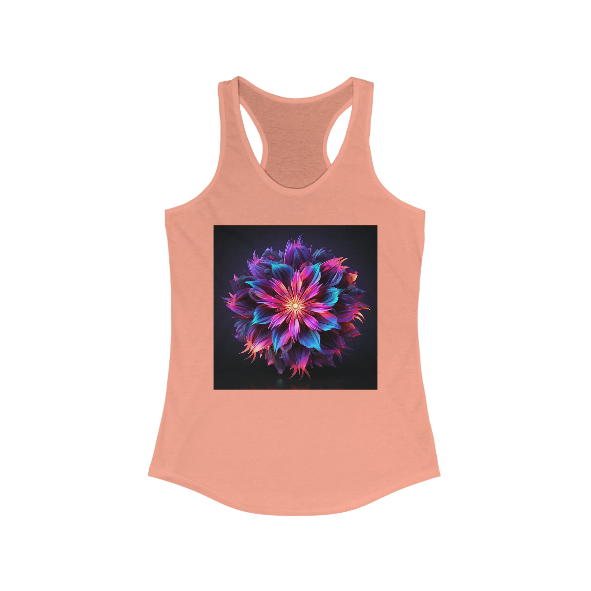 Women's Ideal Racerback Tank - Vector Art Design 22