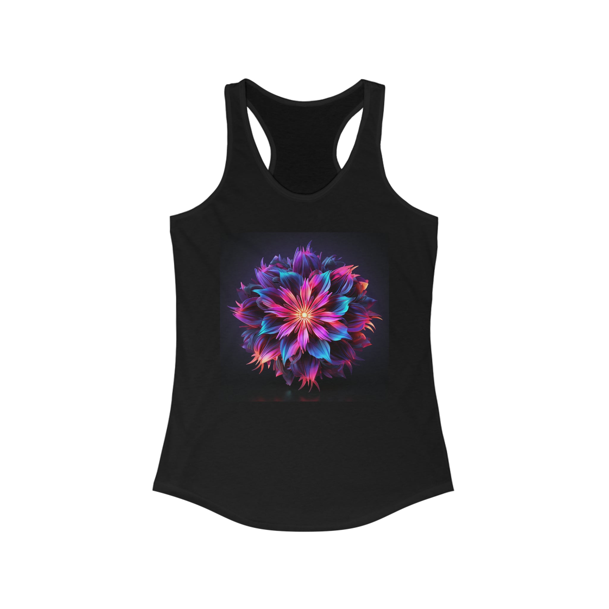 Women's Ideal Racerback Tank - Vector Art Design 22