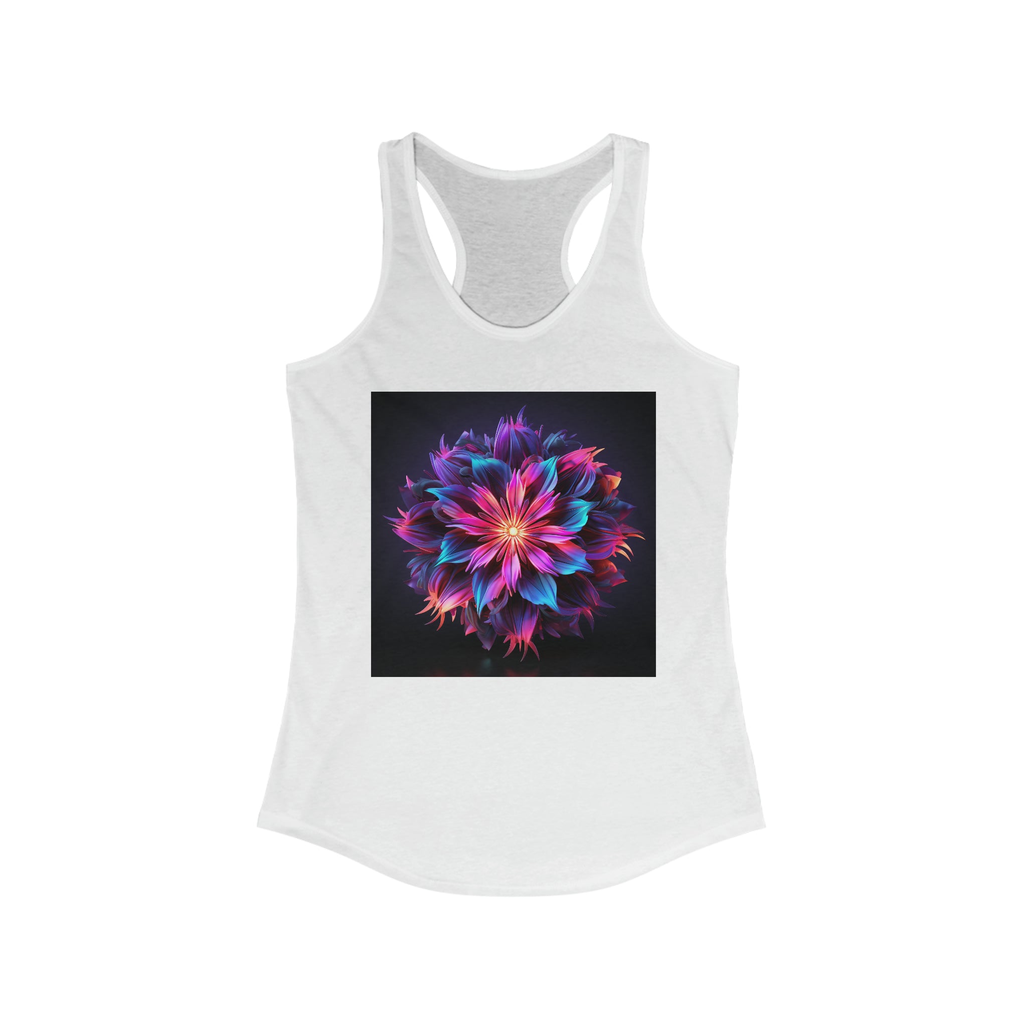 Women's Ideal Racerback Tank - Vector Art Design 22