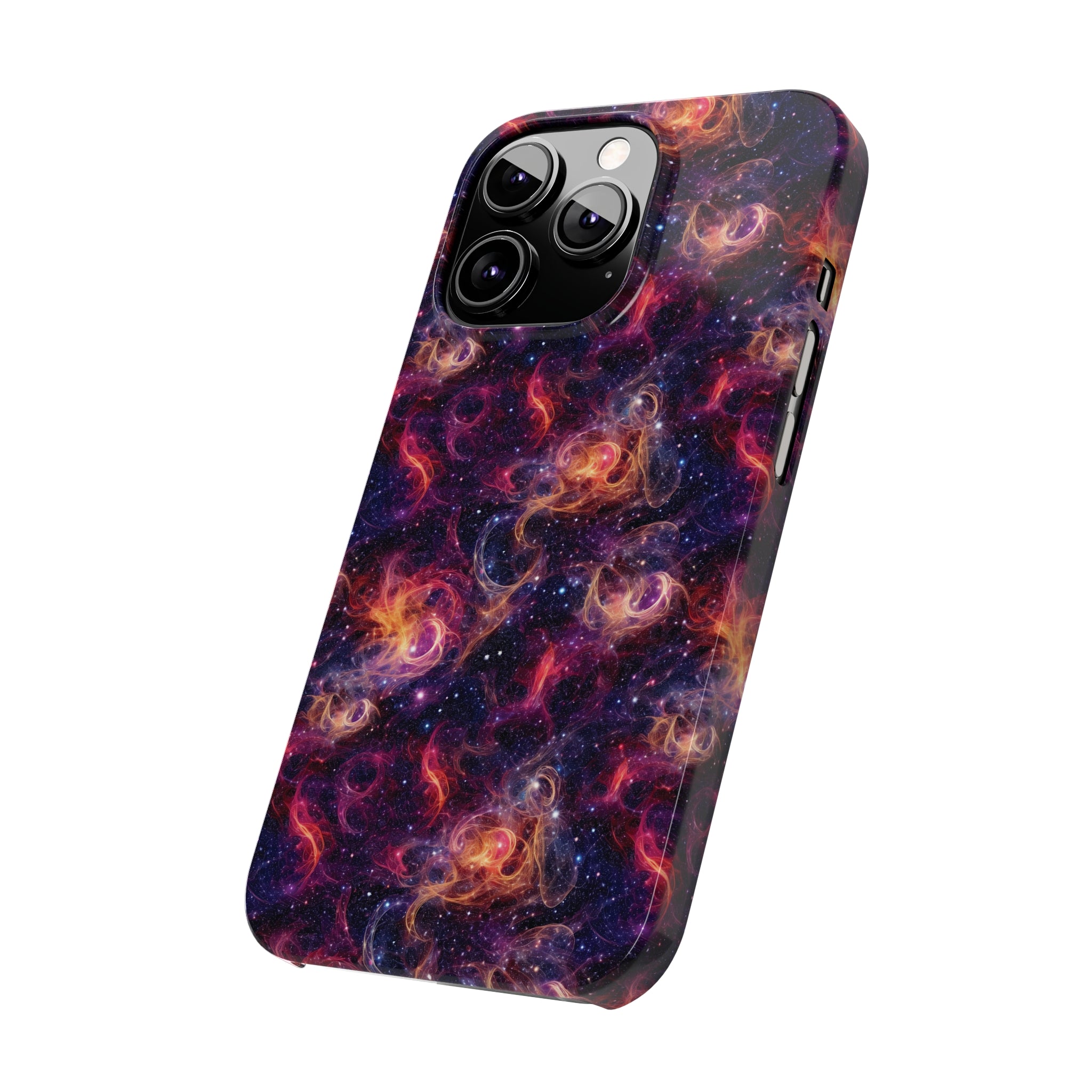 Slim Phone Cases (AOP) - Seamless Fantasy Galaxies 01