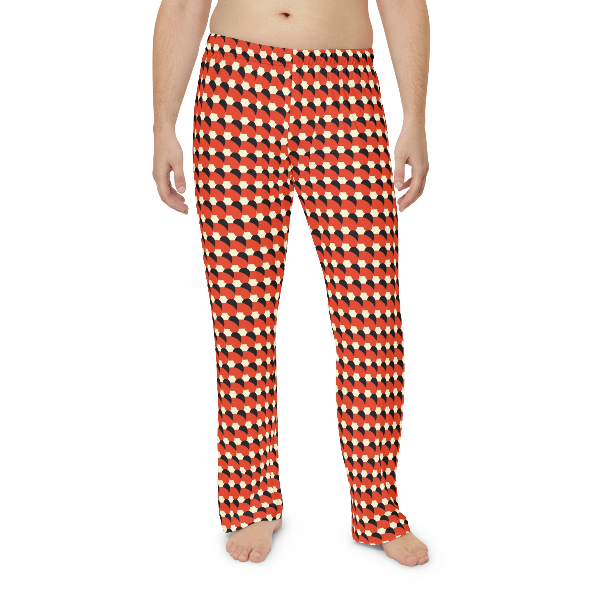 Men's Pajama Pants (AOP) - Seamless Checkered Designs 13