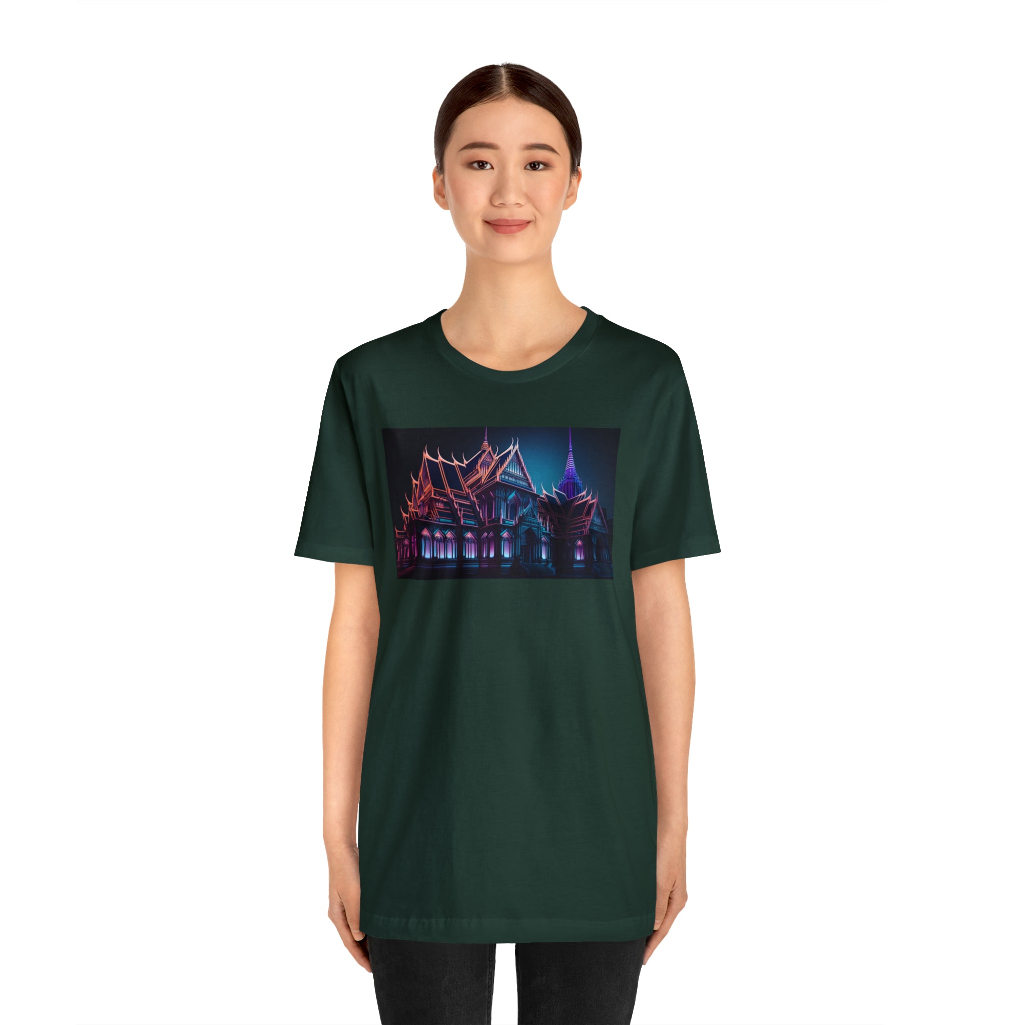 Unisex Jersey Short Sleeve Tee - Great Temple, Thailand