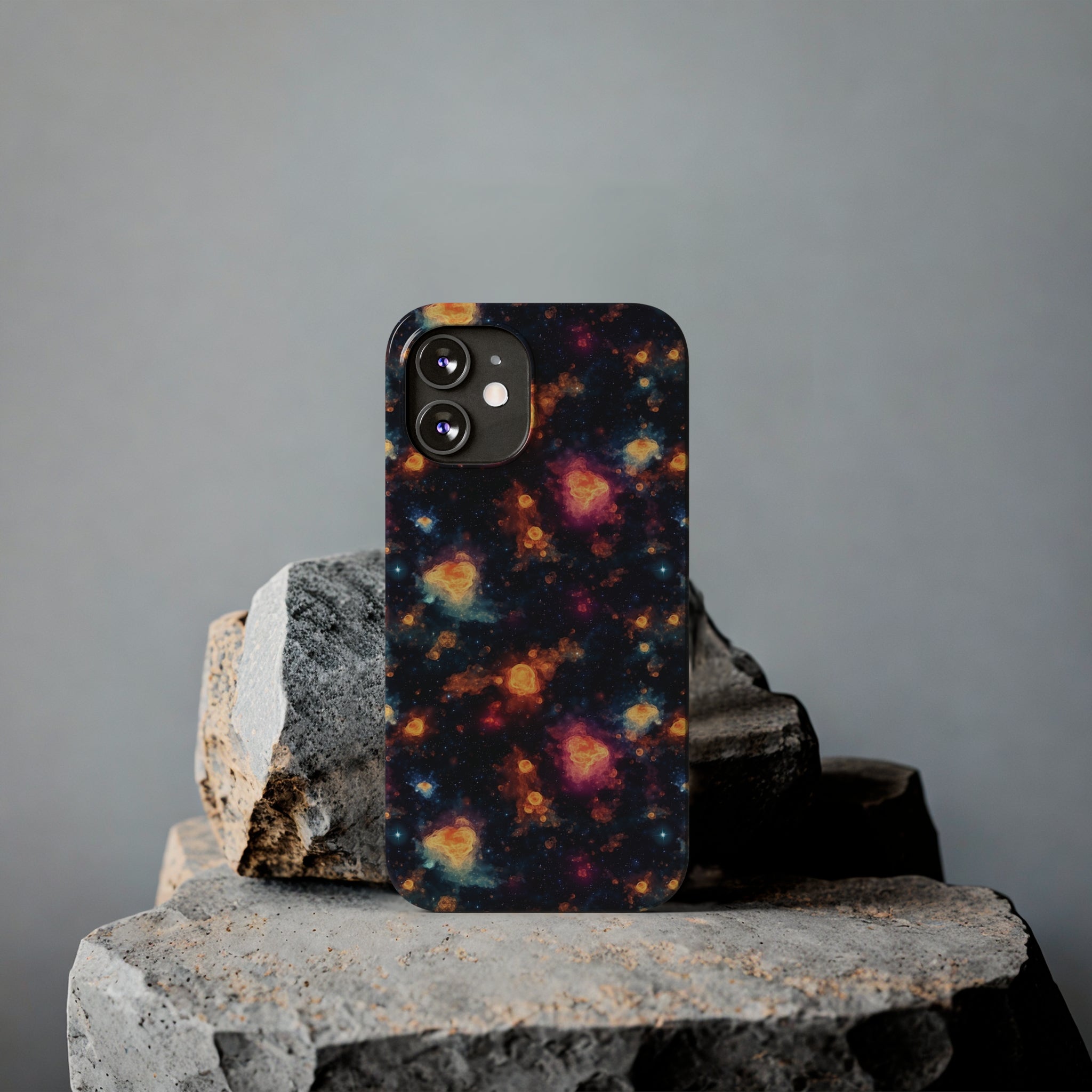 Slim Phone Cases (AOP) - Seamless Fantasy Galaxies 07