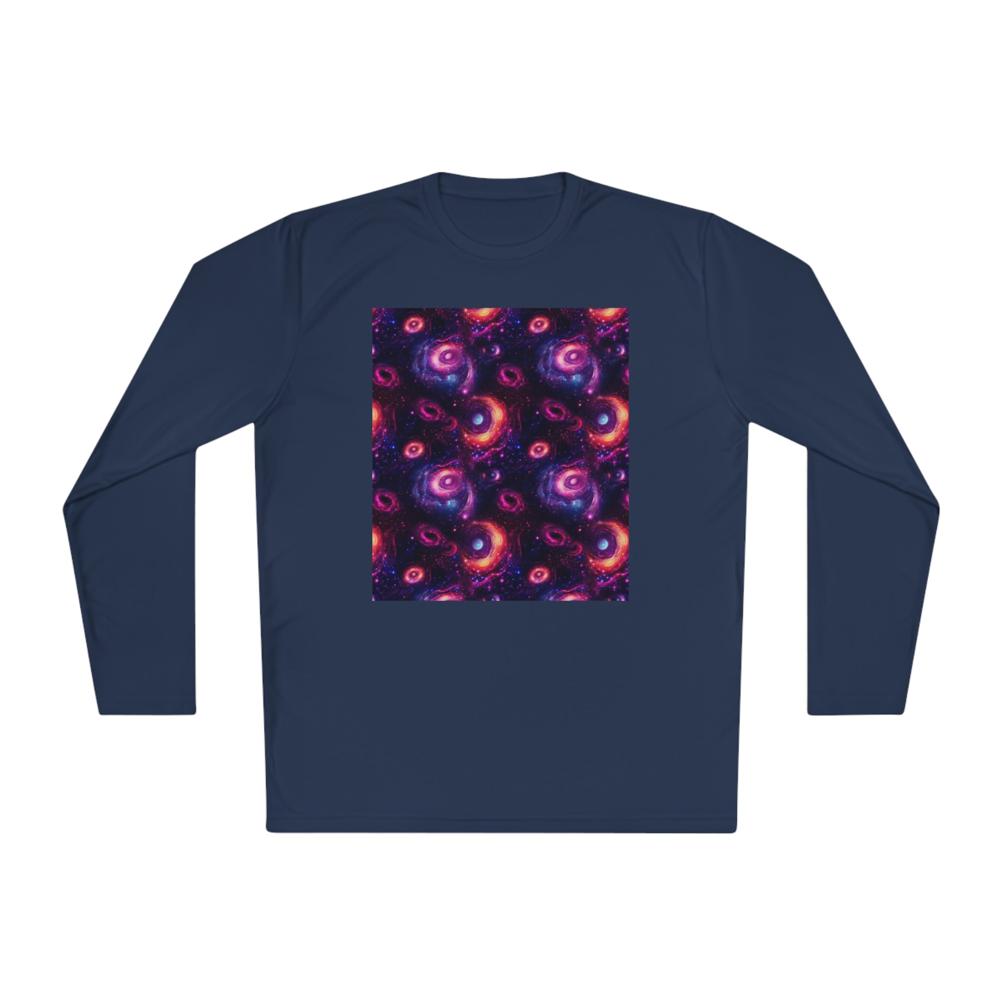 Unisex Lightweight Long Sleeve Tee (AOP) - Abstract Designs 02