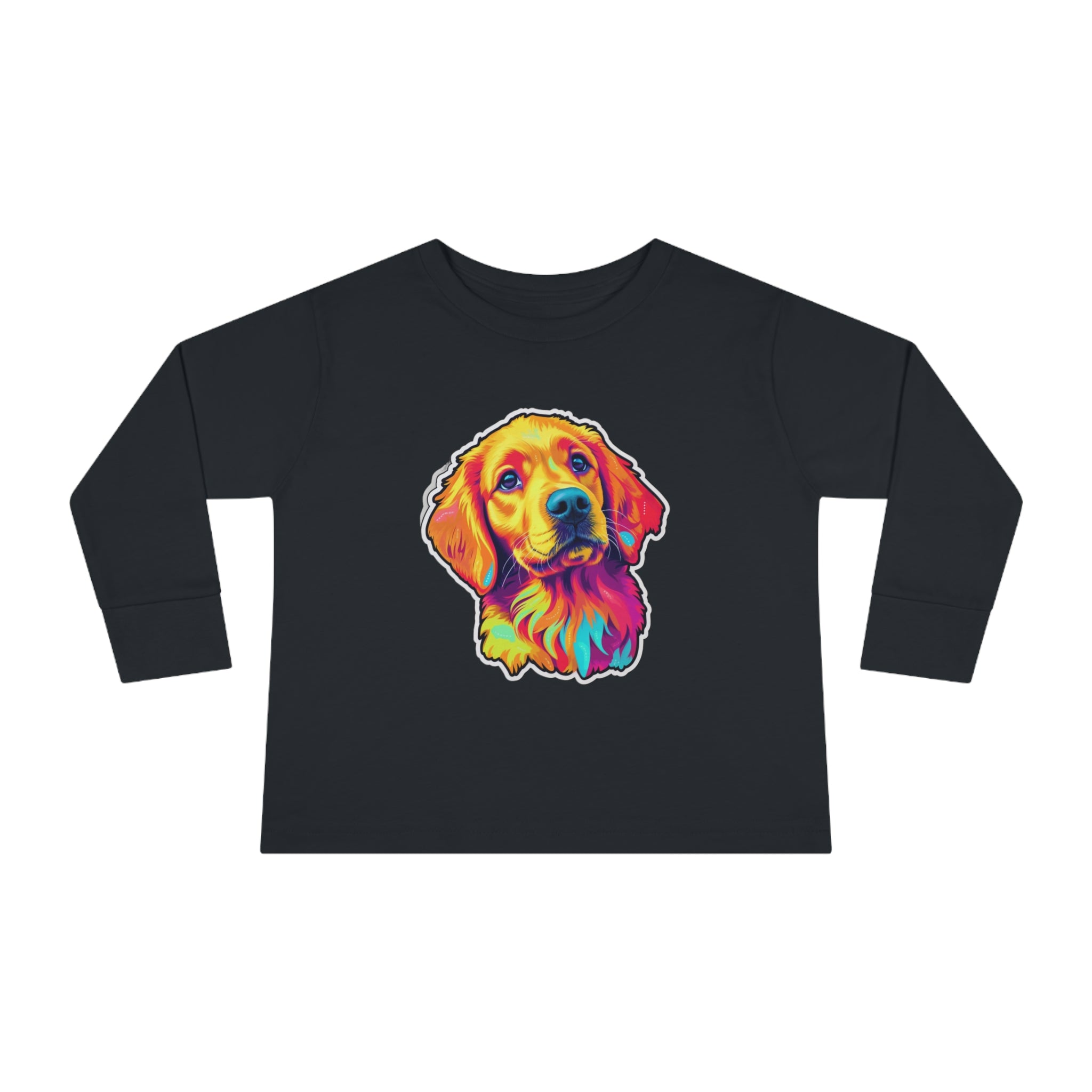 Toddler Long Sleeve Tee - Puppies 09