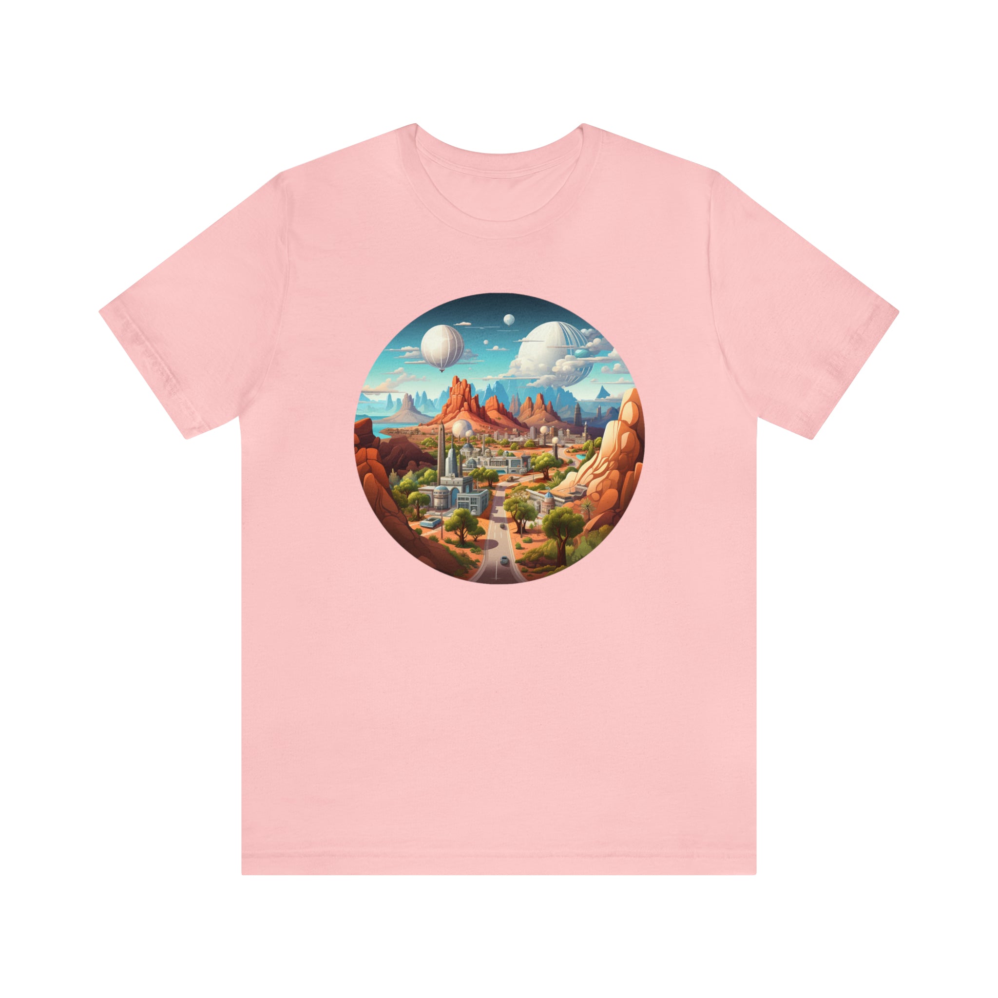 Unisex Jersey Short Sleeve Tee - Isometric Designs 08