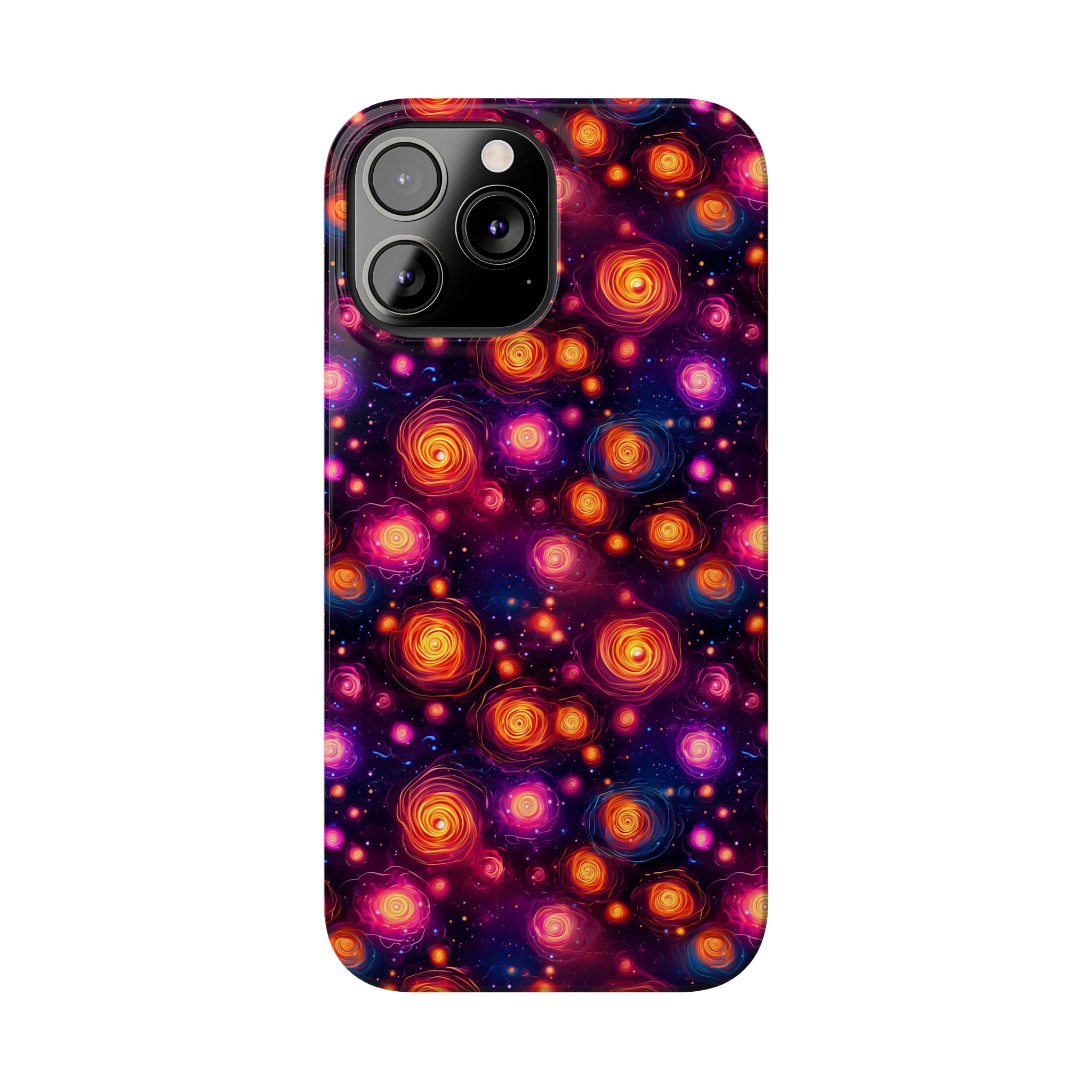 Slim Phone Cases (AOP) - Seamless Fantasy Galaxies 11