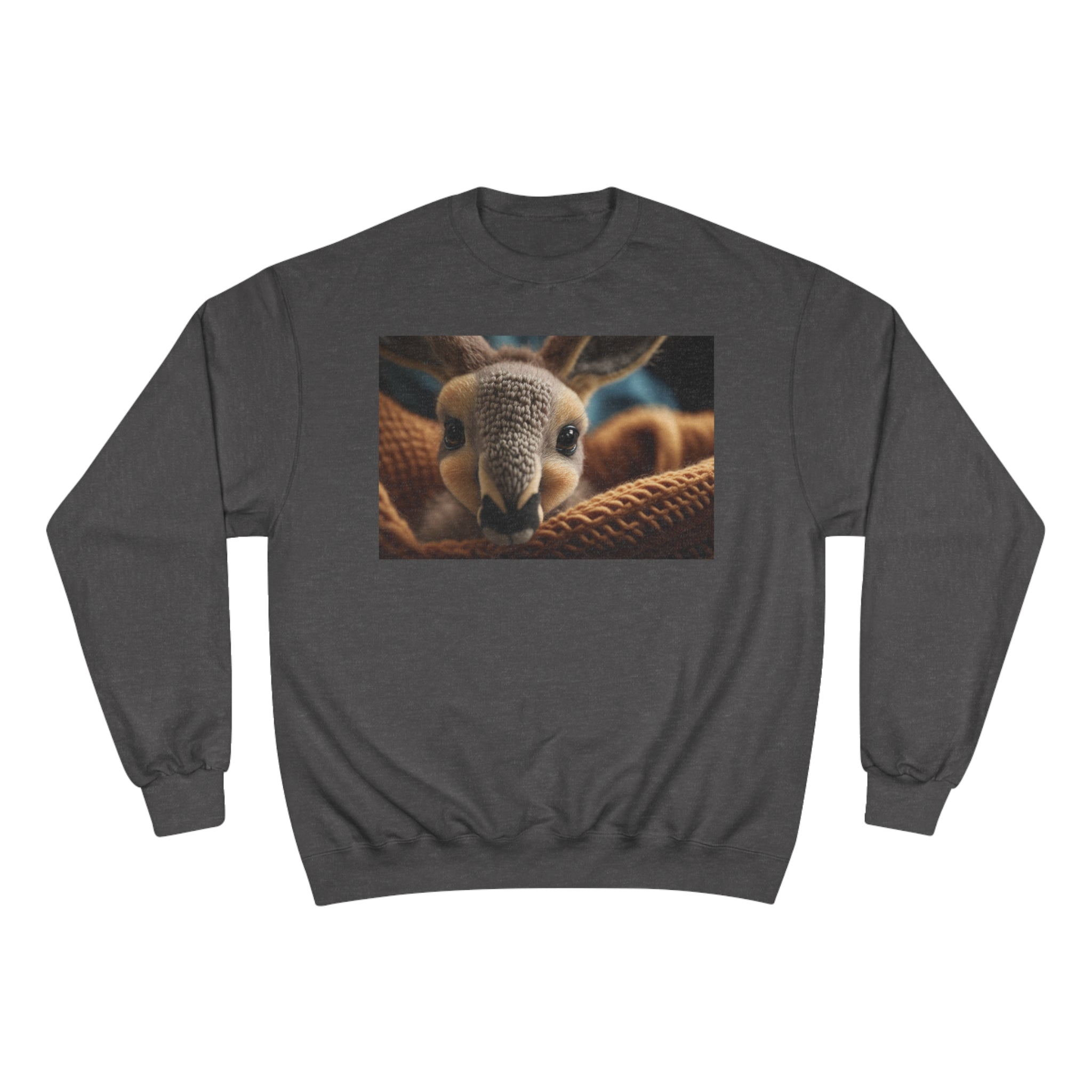 Champion Sweatshirt - Knit Animals, Kangaroo Joey