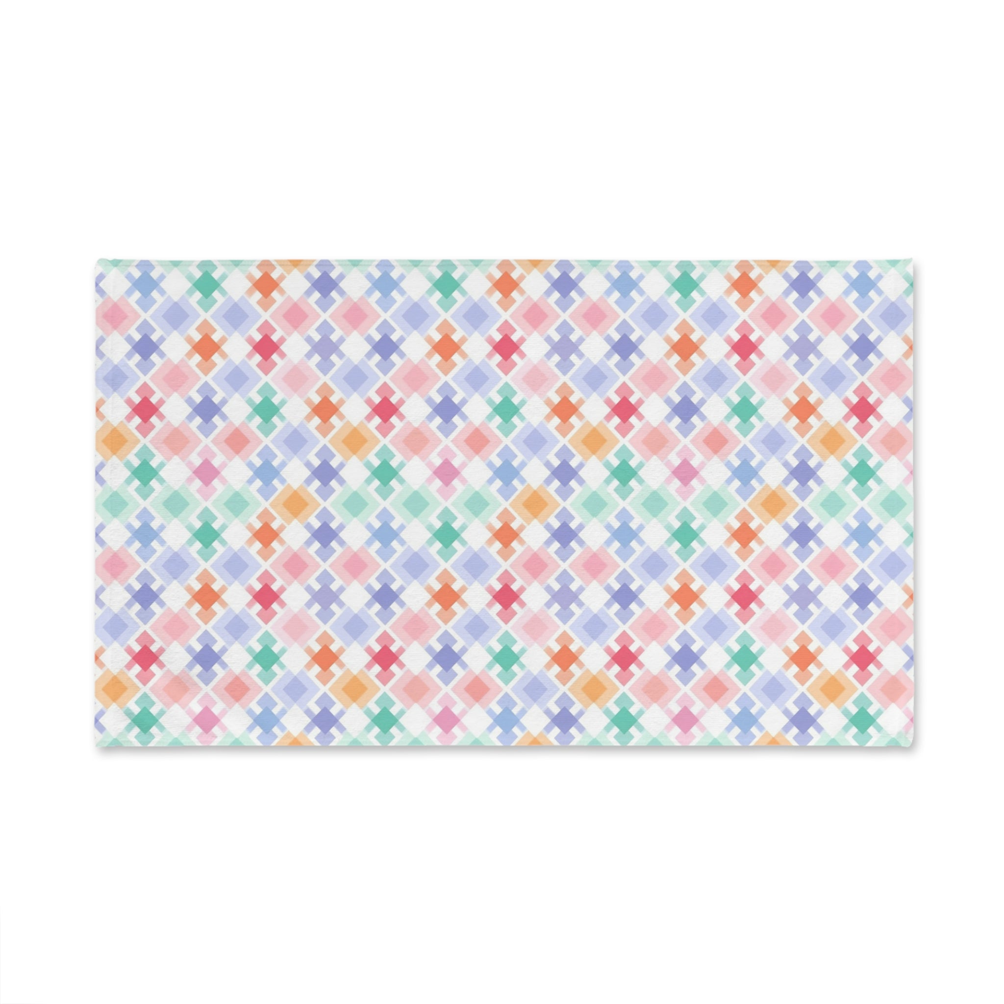 Hand Towel (AOP) - Seamless Minimalistic Pastel Designs 07