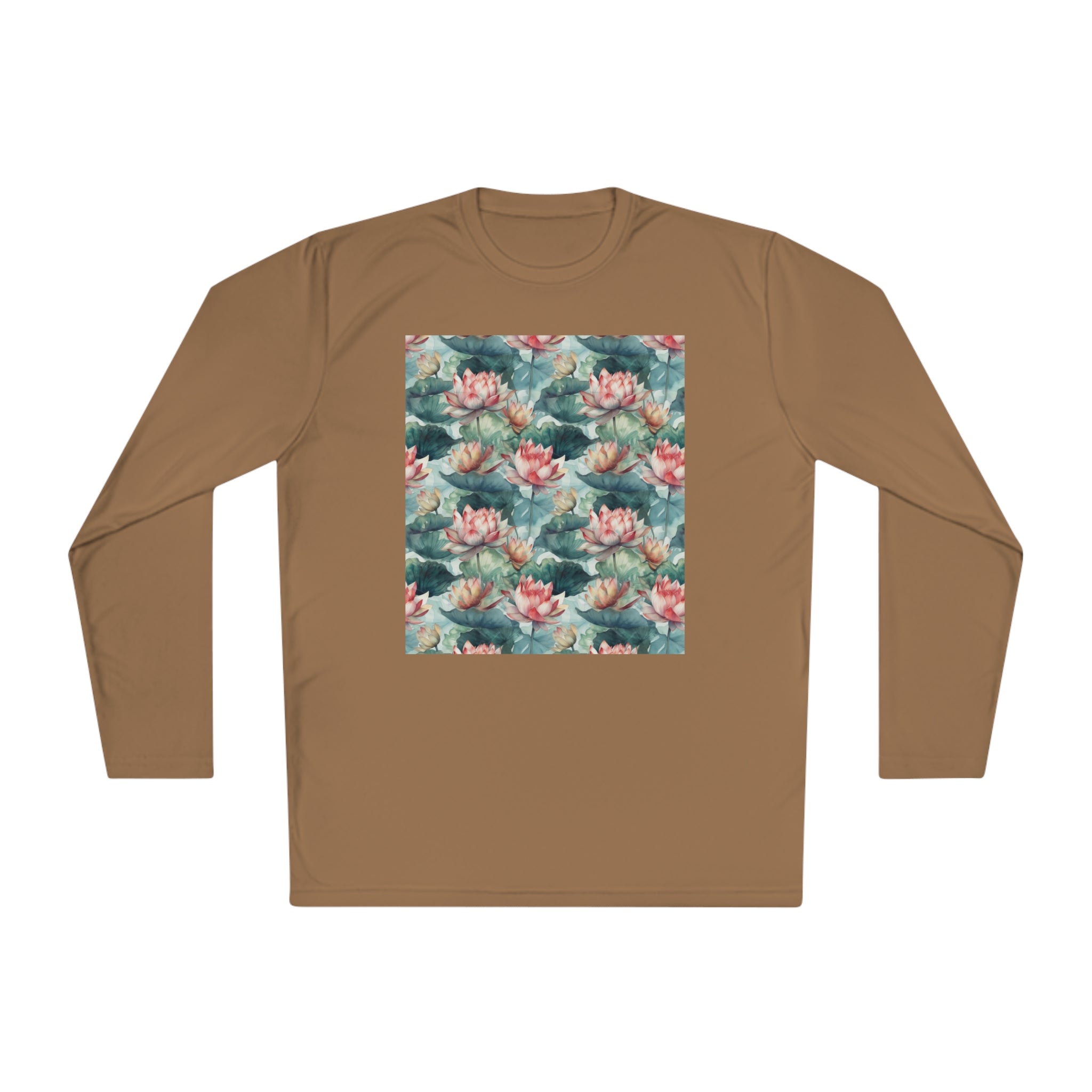 Unisex Lightweight Long Sleeve Tee (AOP) - Abstract Designs 13