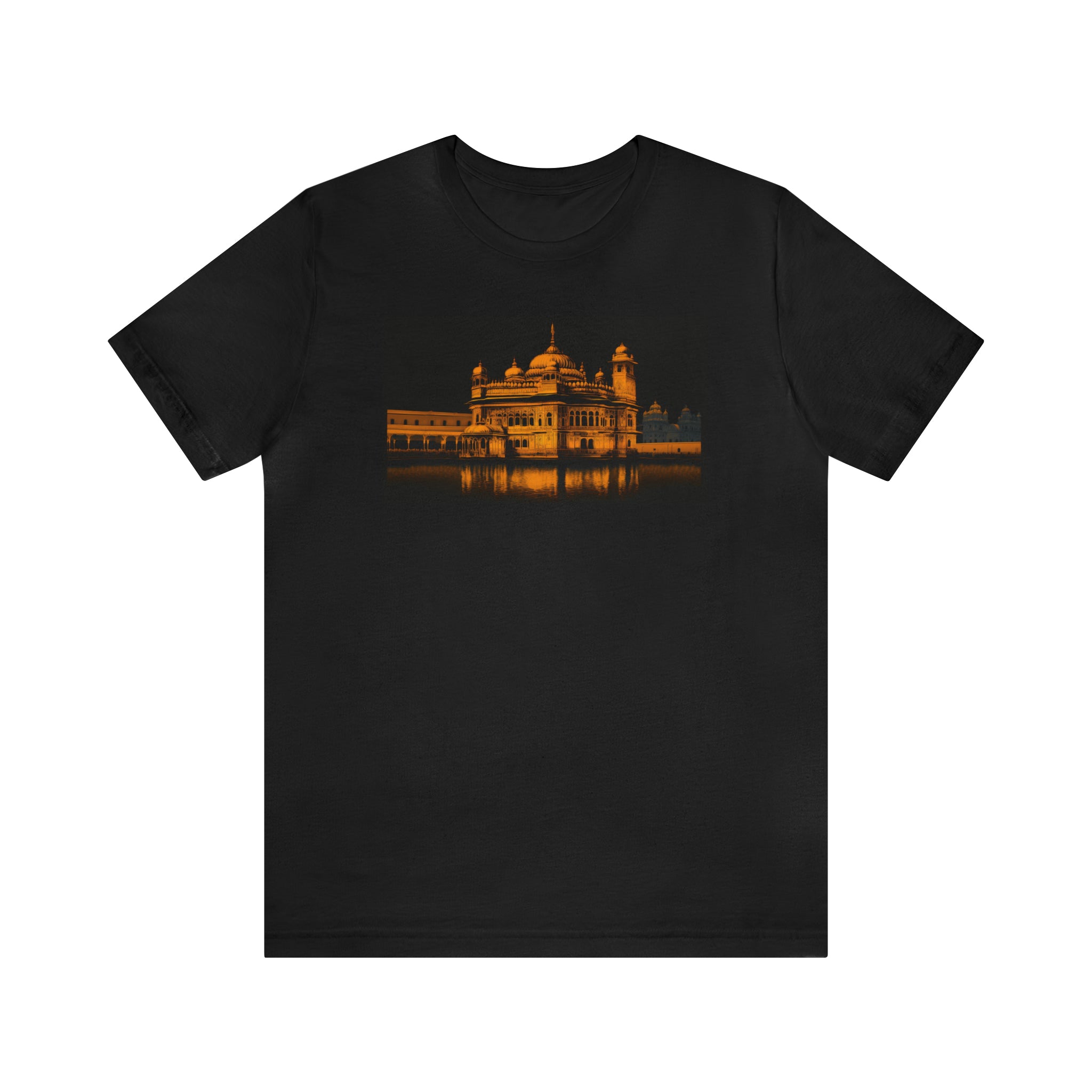 Unisex Jersey Short Sleeve Tee - Golden Temple, India