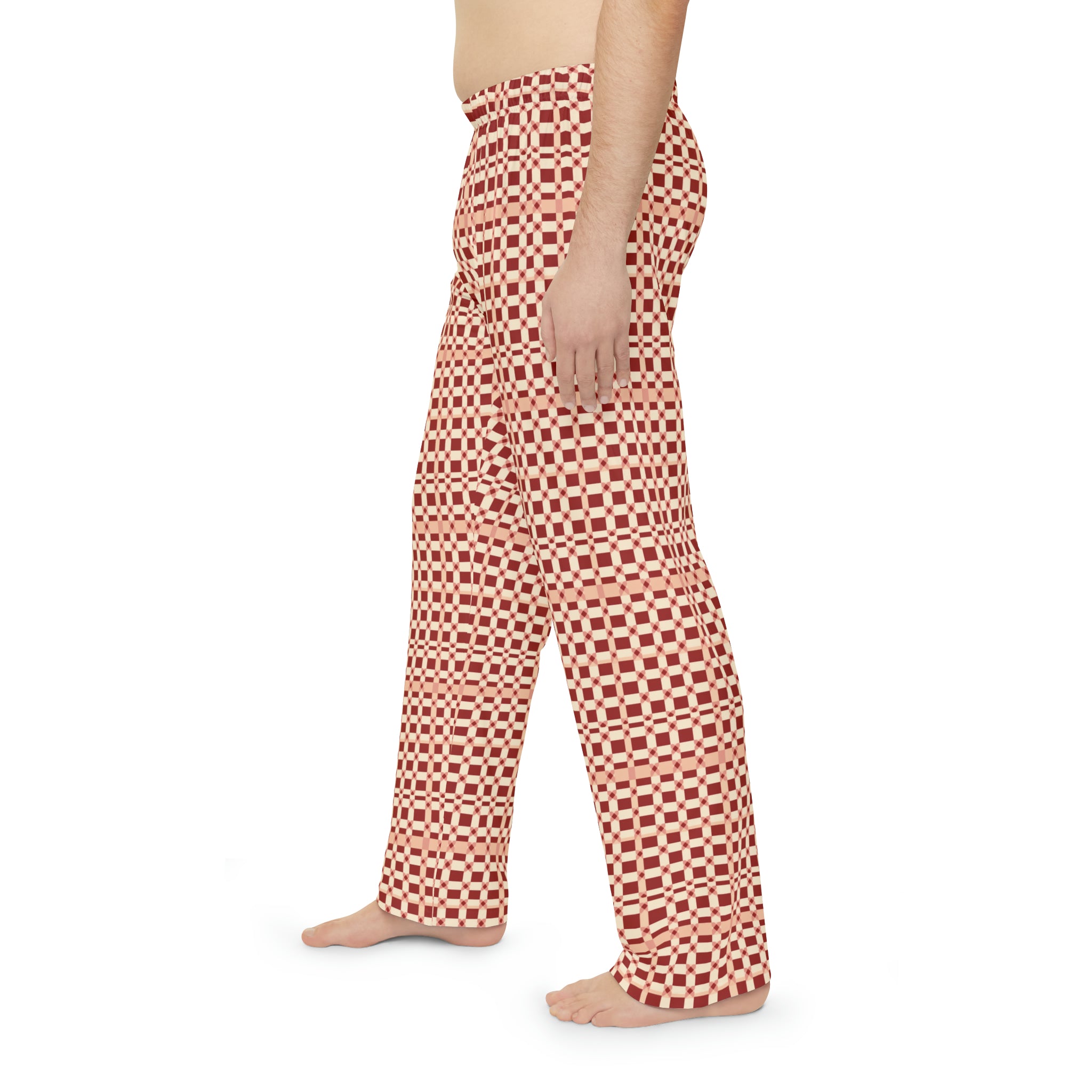 Men's Pajama Pants (AOP) - Seamless Checkered Designs 28