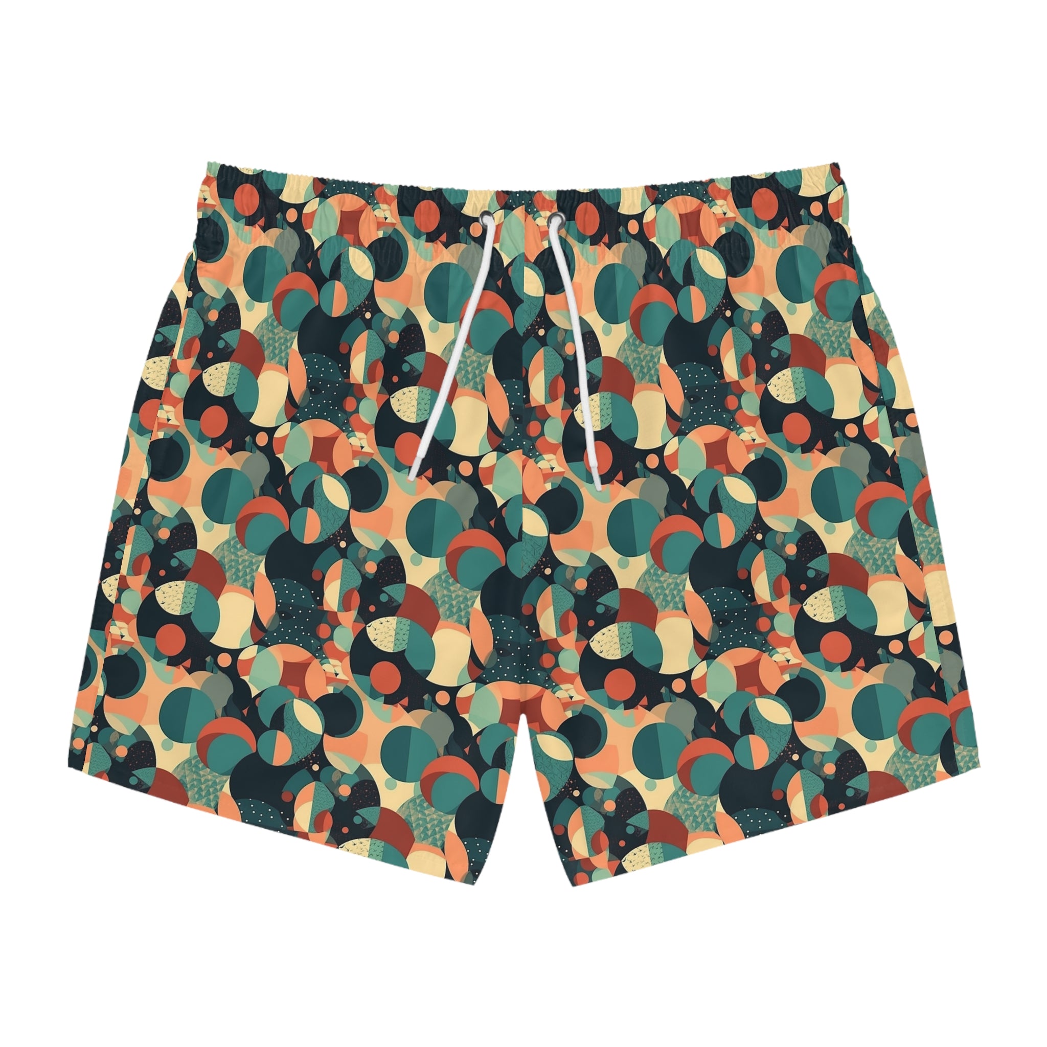 Swim Trunks (AOP) - Seamless Abstract Designs 01