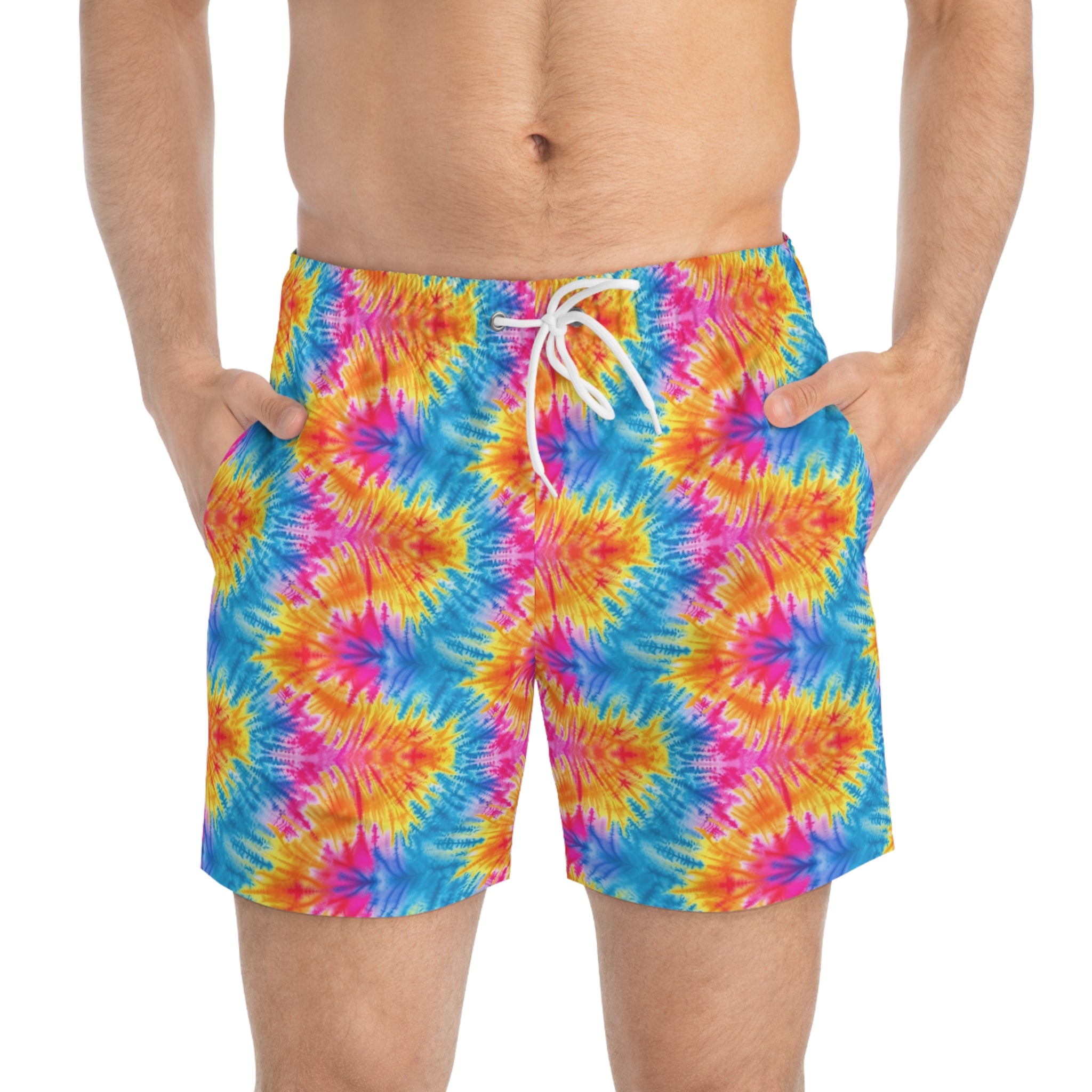 Swim Trunks (AOP) - Seamless Tie Dye Designs 04