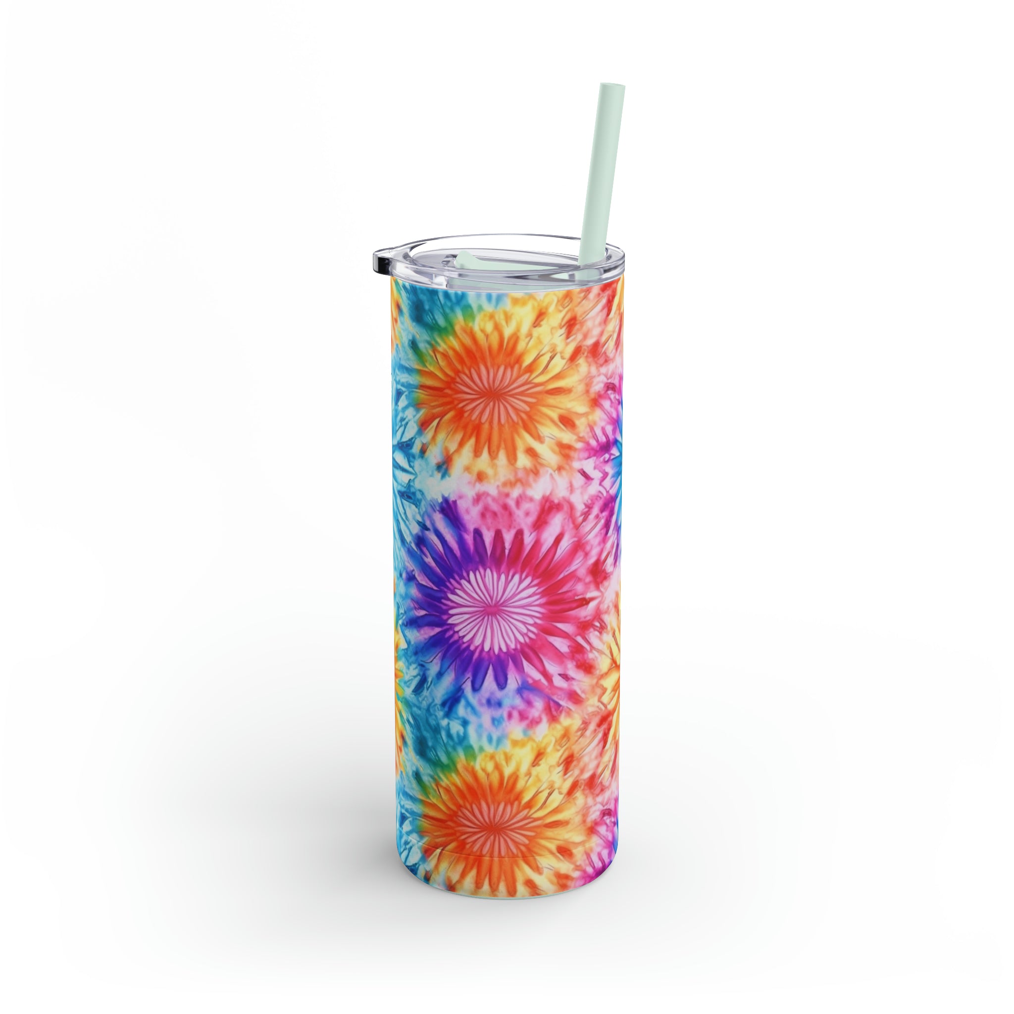 Maars Maker Skinny Matte Tumbler, 20oz - Tie Dye, Abstract Designs 02