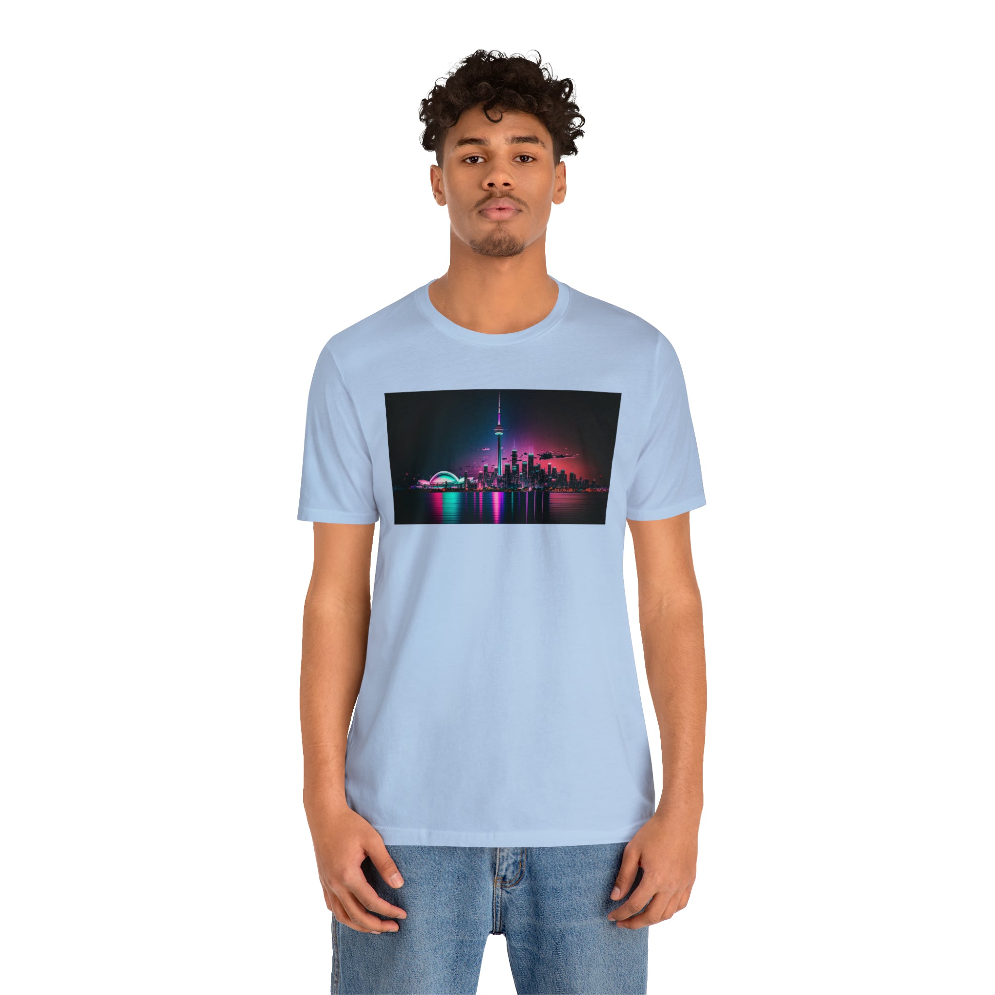 Unisex Jersey Short Sleeve Tee - CN Tower, Canada