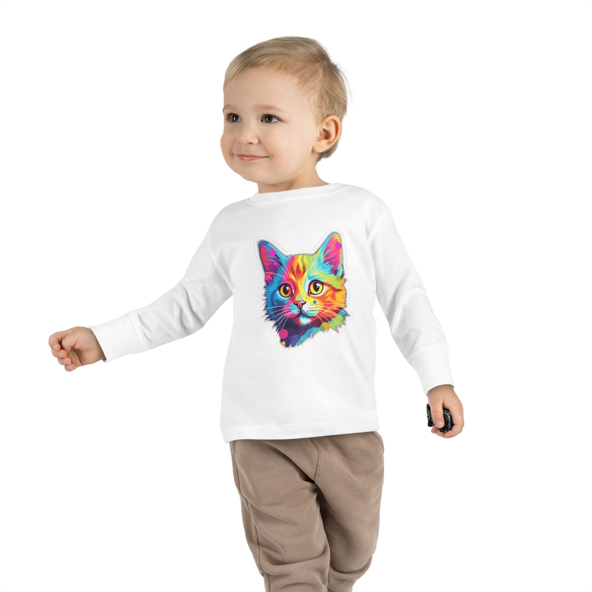 Toddler Long Sleeve Tee - Kittens 09