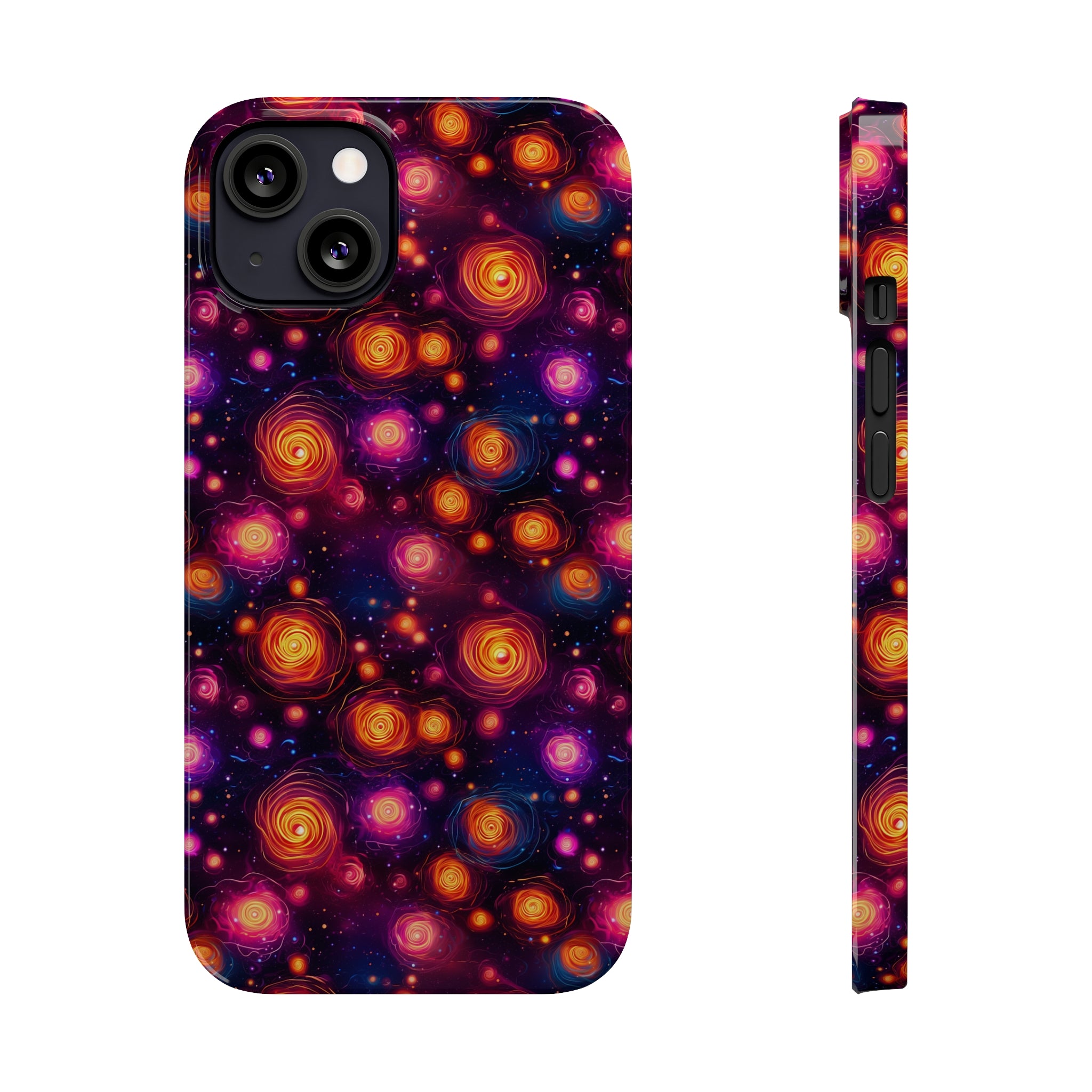 Slim Phone Cases (AOP) - Seamless Fantasy Galaxies 11