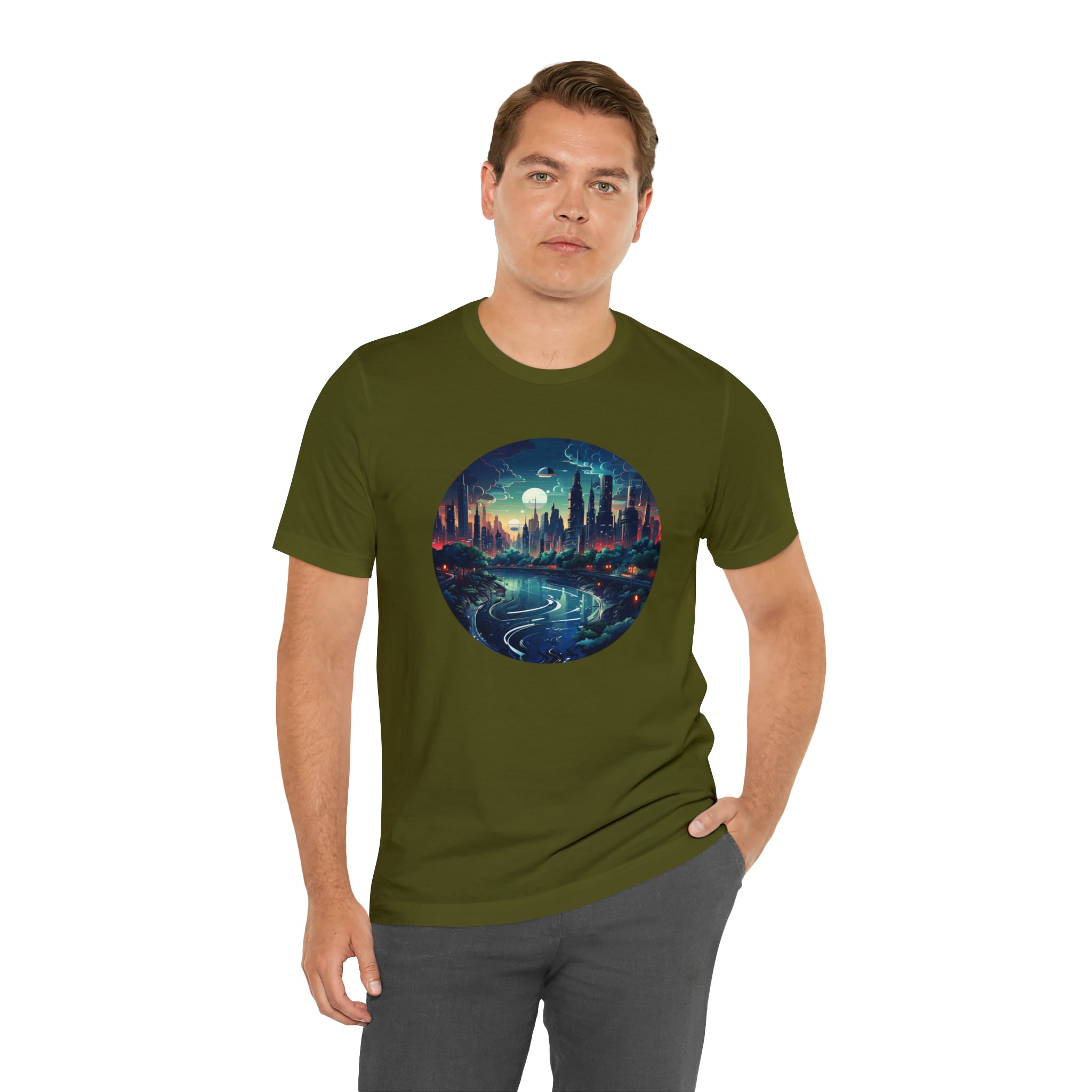 Unisex Jersey Short Sleeve Tee - Isometric Designs 10