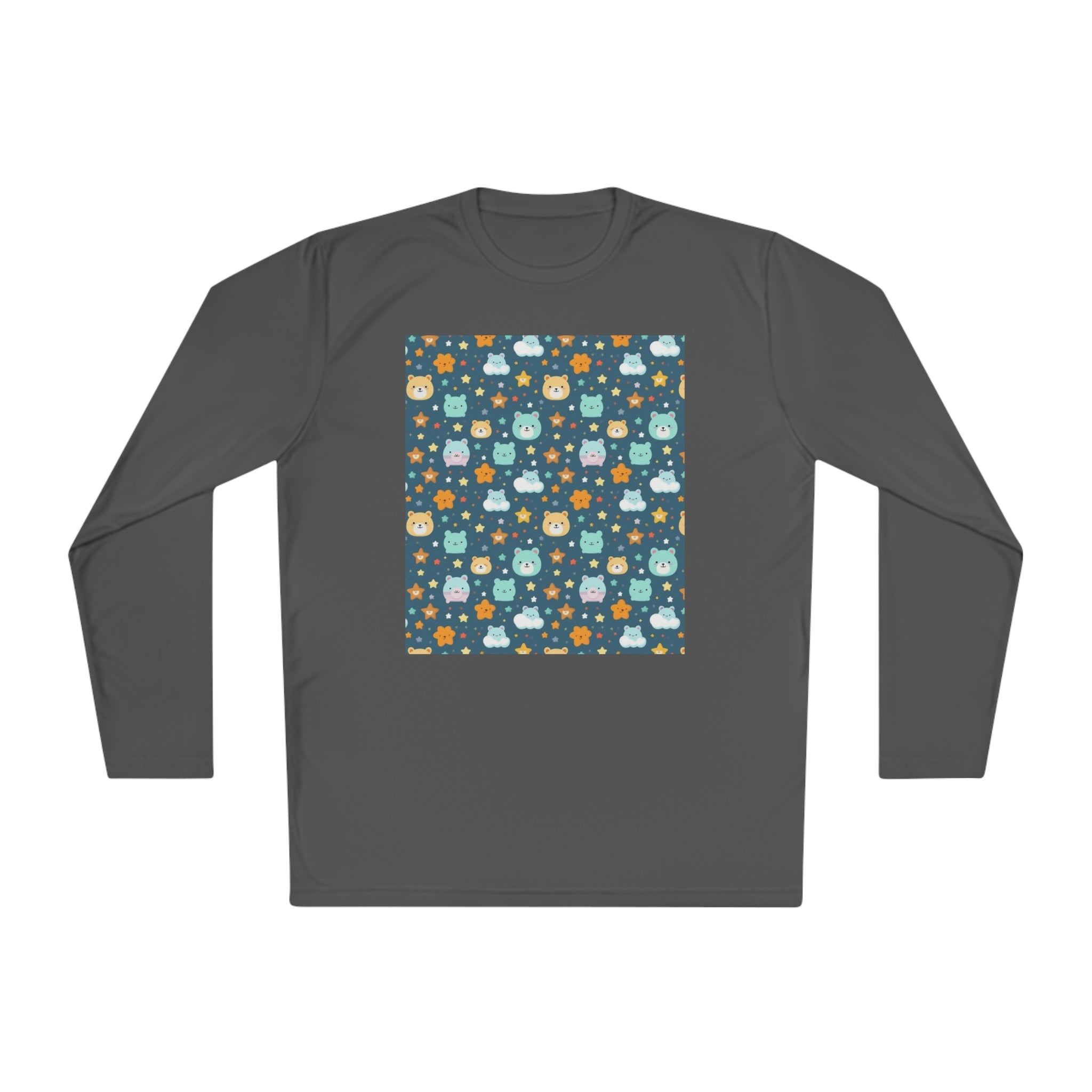 Unisex Lightweight Long Sleeve Tee (AOP) - Abstract Designs 06