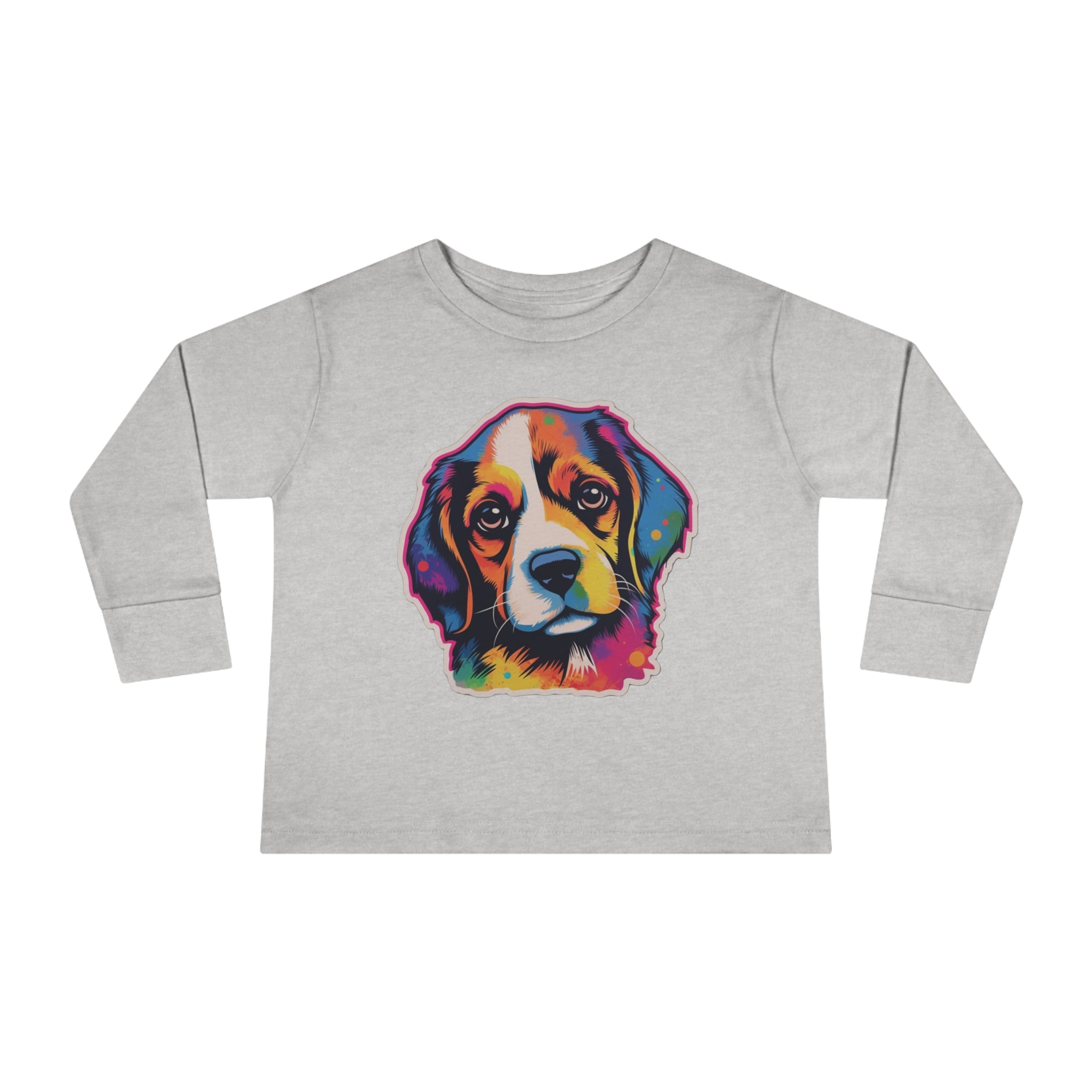 Toddler Long Sleeve Tee - Puppies 01