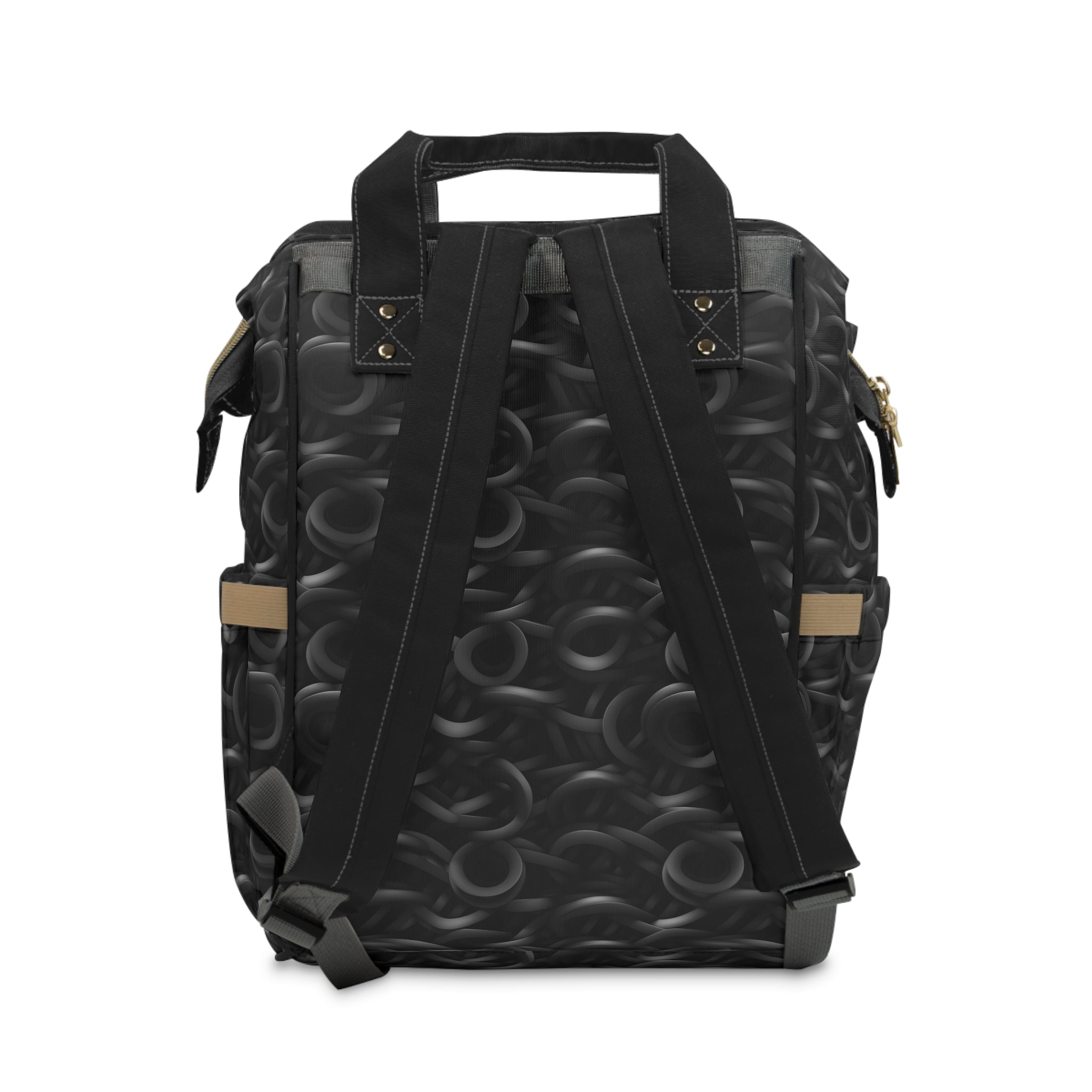 Multifunctional Diaper Backpack (AOP) - Abstract Designs 04