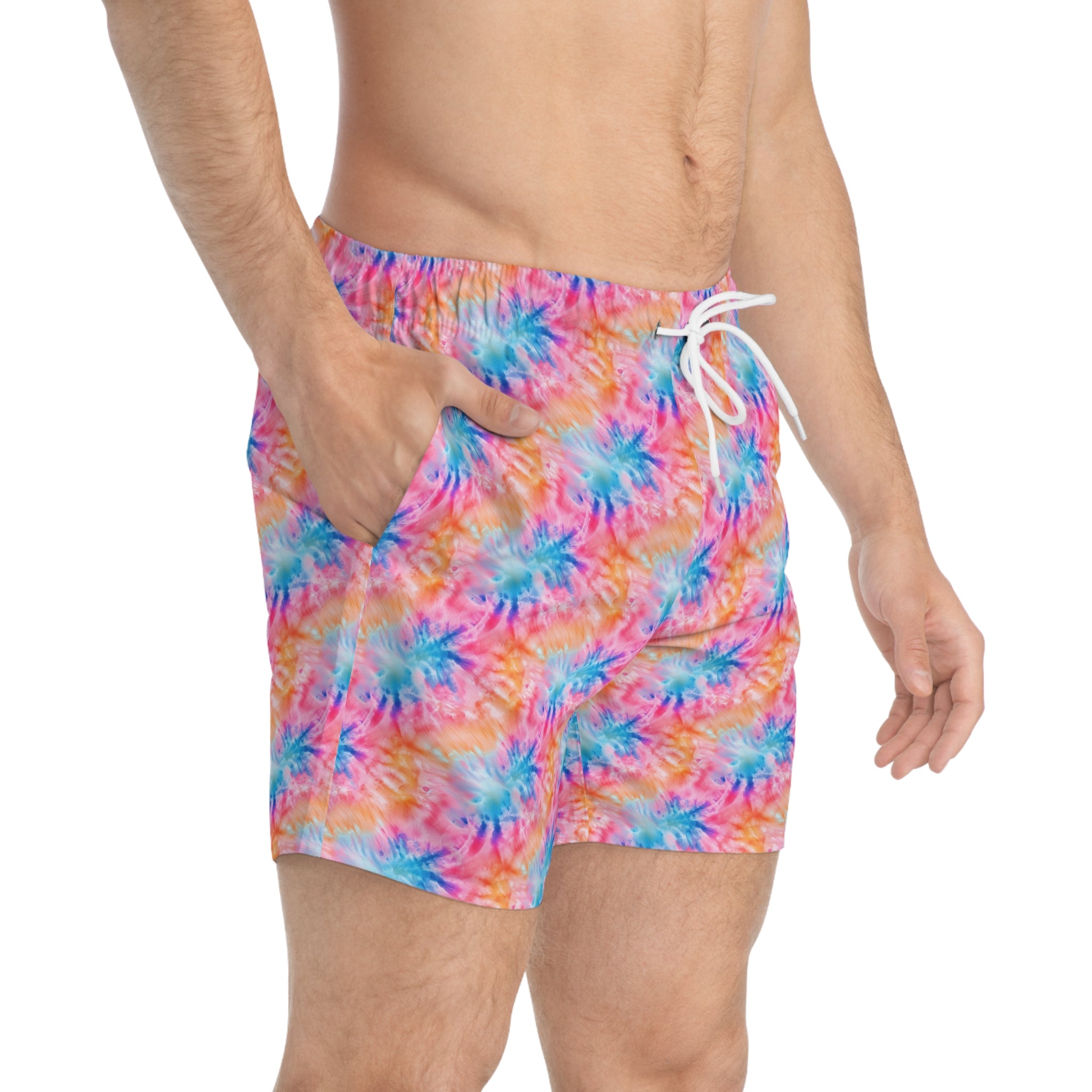 Swim Trunks (AOP) - Seamless Tie Dye Designs 01