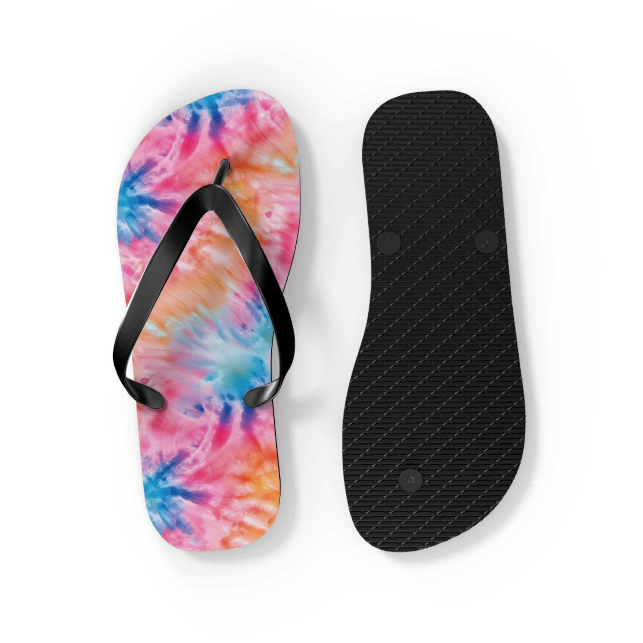 Flip Flops (AOP) - Tie Dye Designs 01