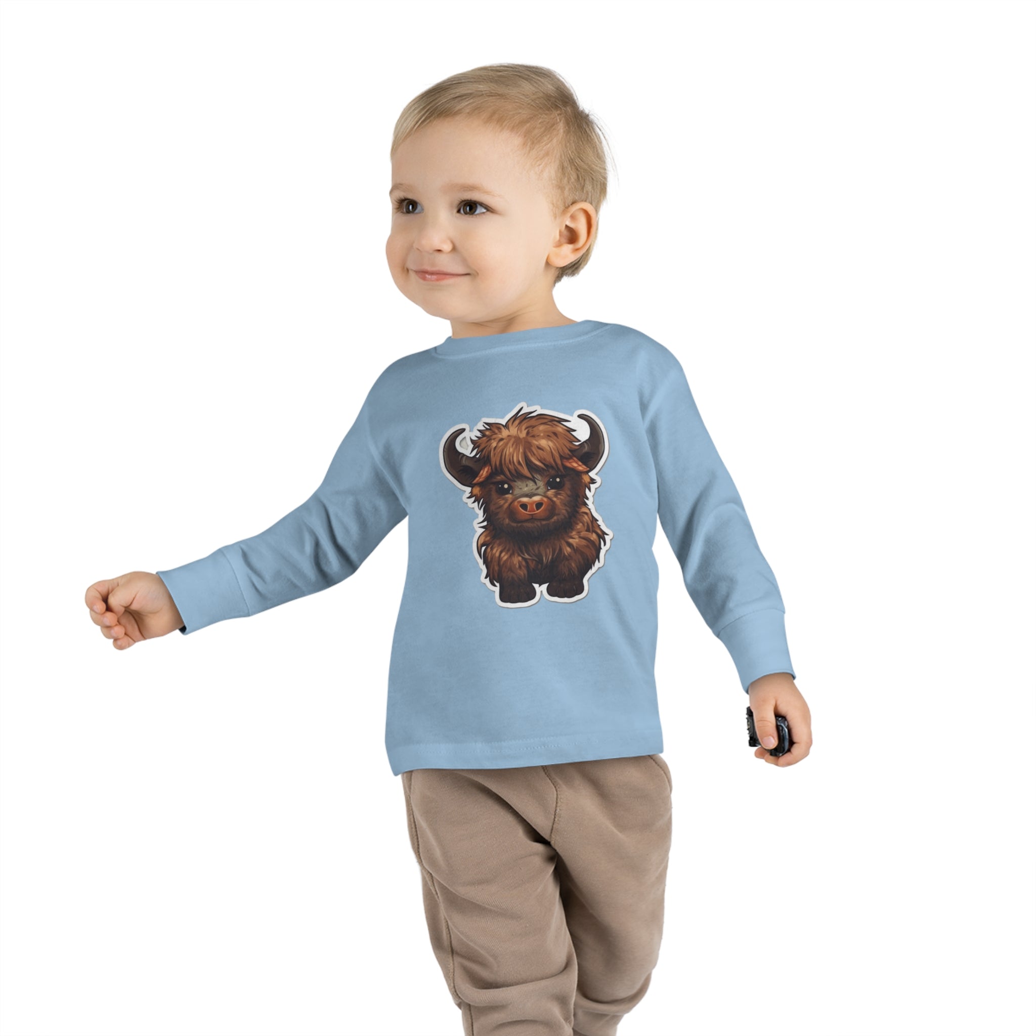 Toddler Long Sleeve Tee - Yak Calf