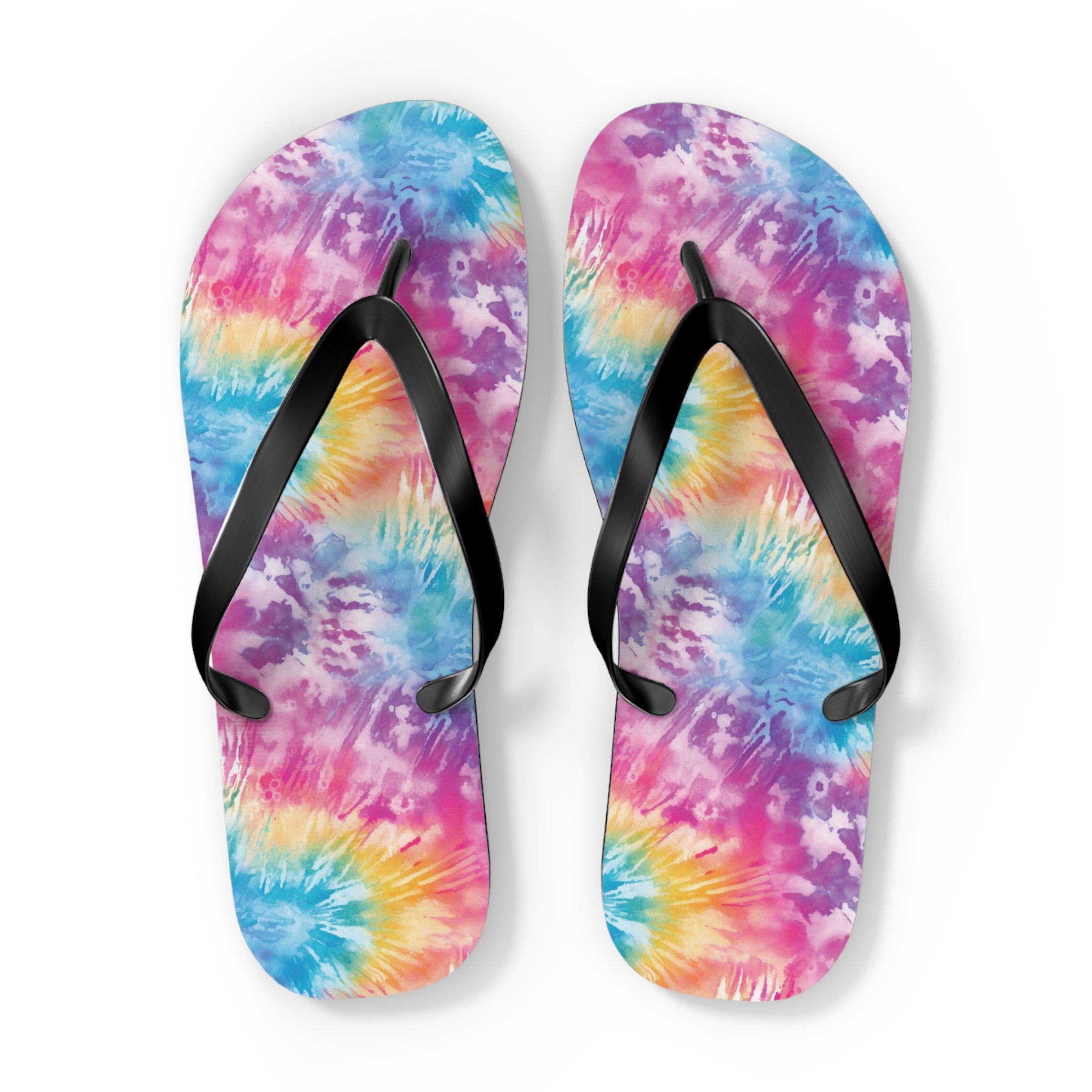 Flip Flops (AOP) - Tie Dye Designs 04