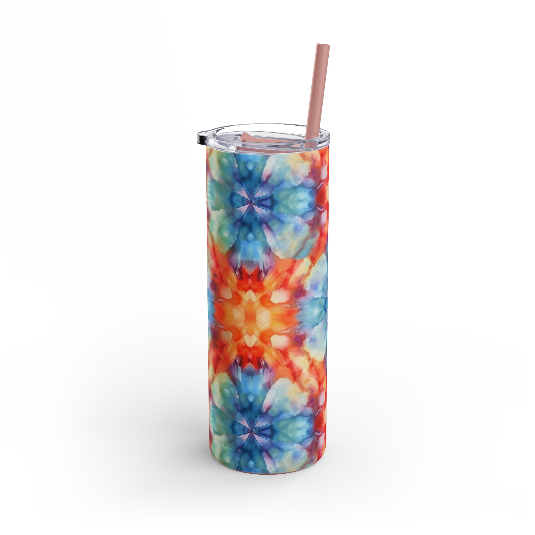 Maars Maker Skinny Matte Tumbler, 20oz - Tie Dye, Abstract Designs 03