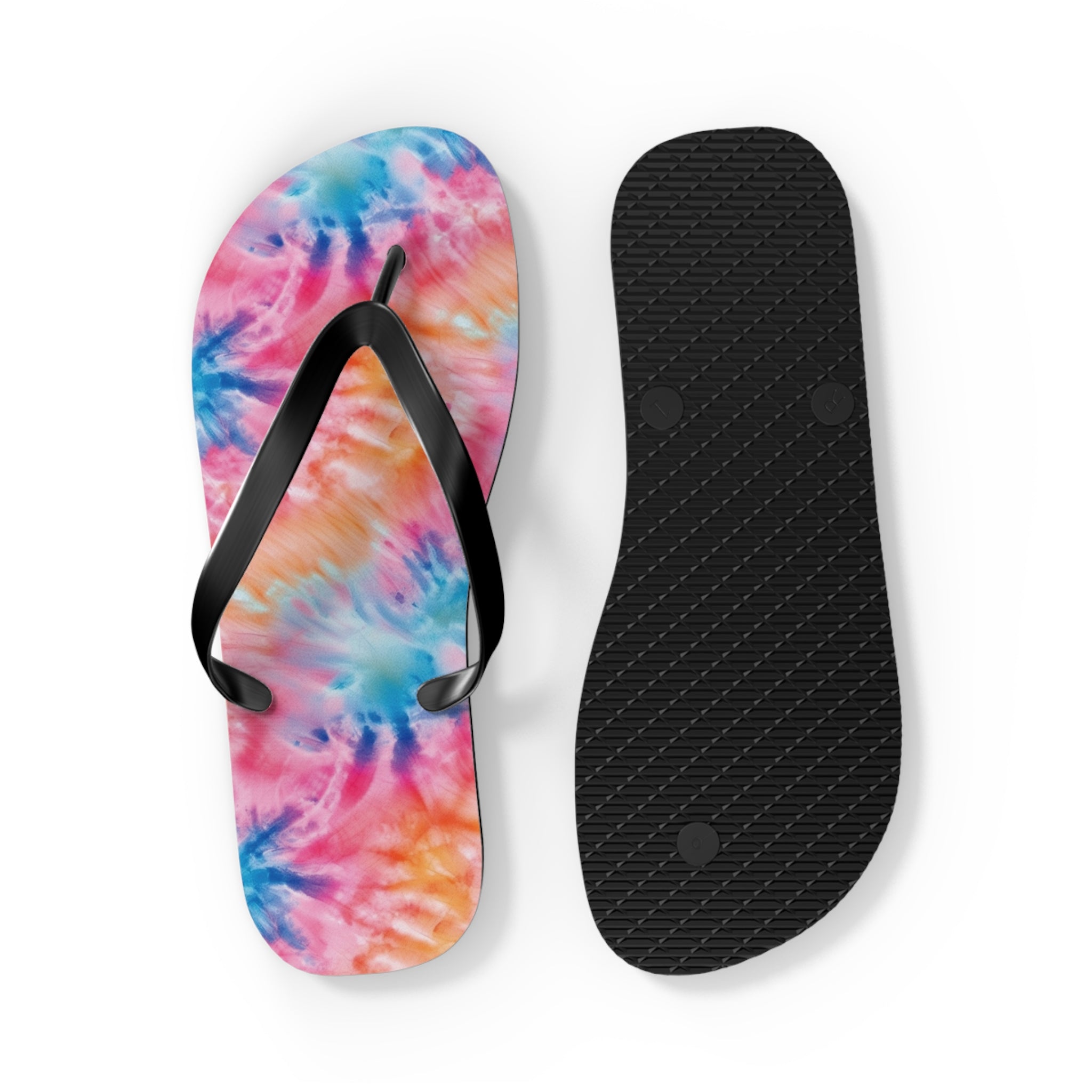 Flip Flops (AOP) - Tie Dye Designs 01