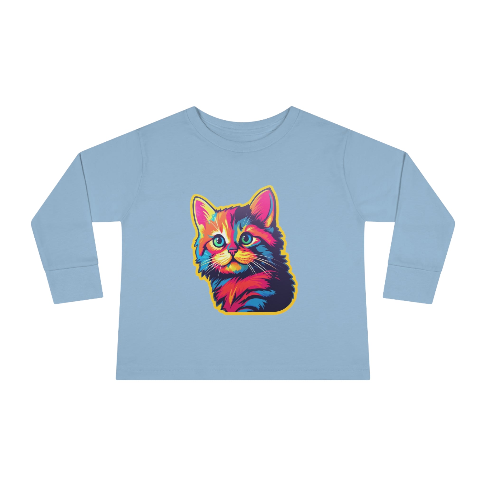 Toddler Long Sleeve Tee - Kittens 04