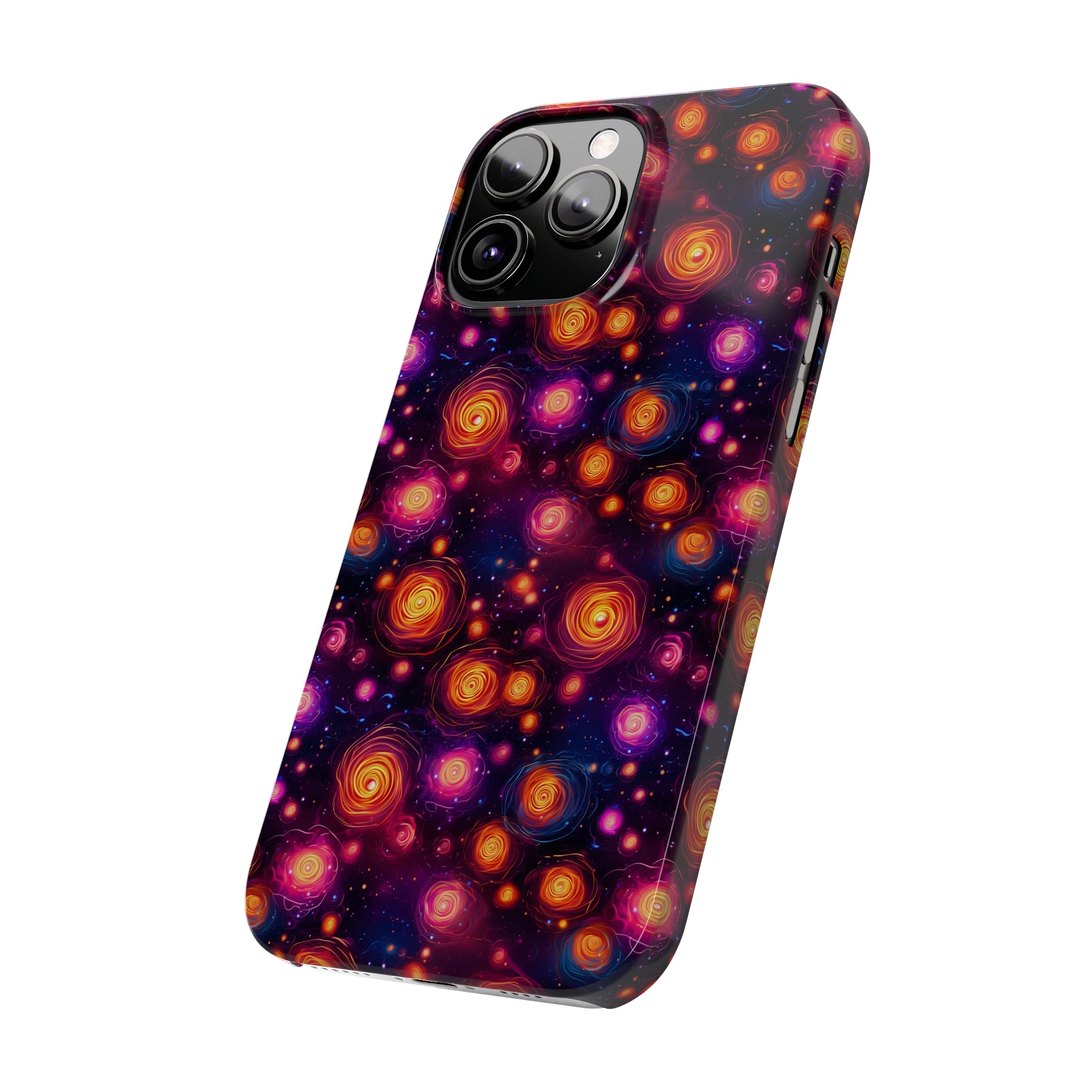 Slim Phone Cases (AOP) - Seamless Fantasy Galaxies 11