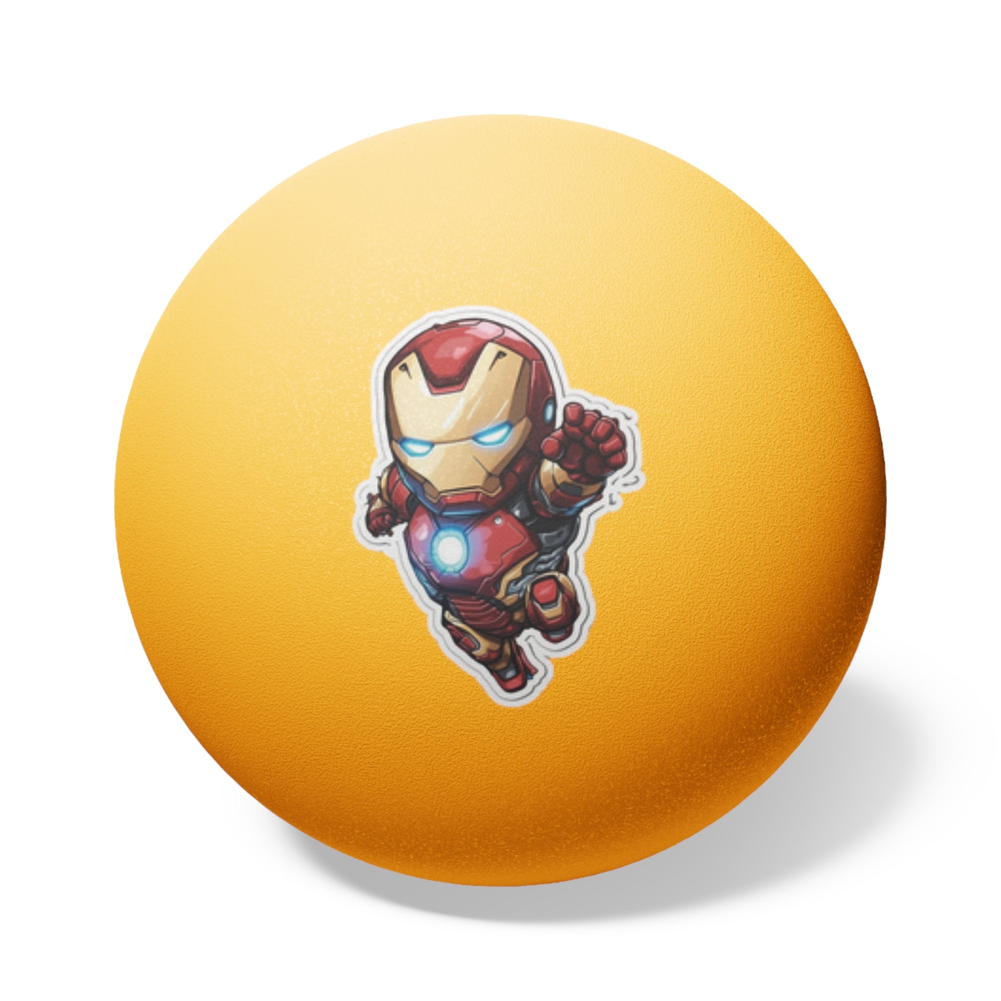 Ping Pong Balls, 6 pcs - Pop Art - Baby Iron-Man