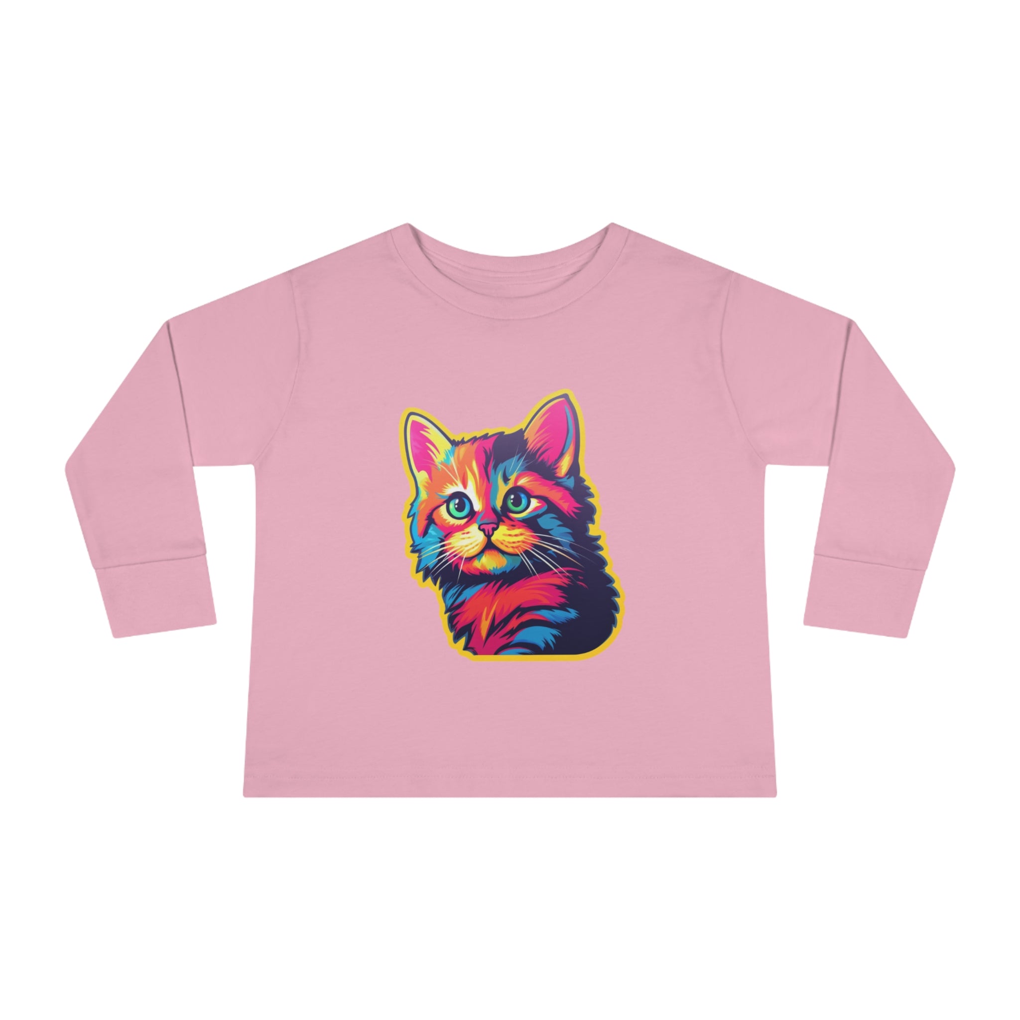 Toddler Long Sleeve Tee - Kittens 04