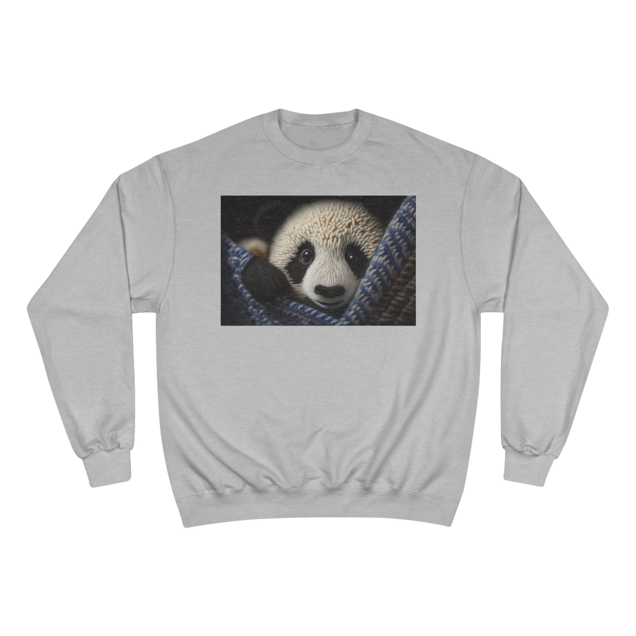 Champion Sweatshirt - Knit Animals, Giant Panda Cub