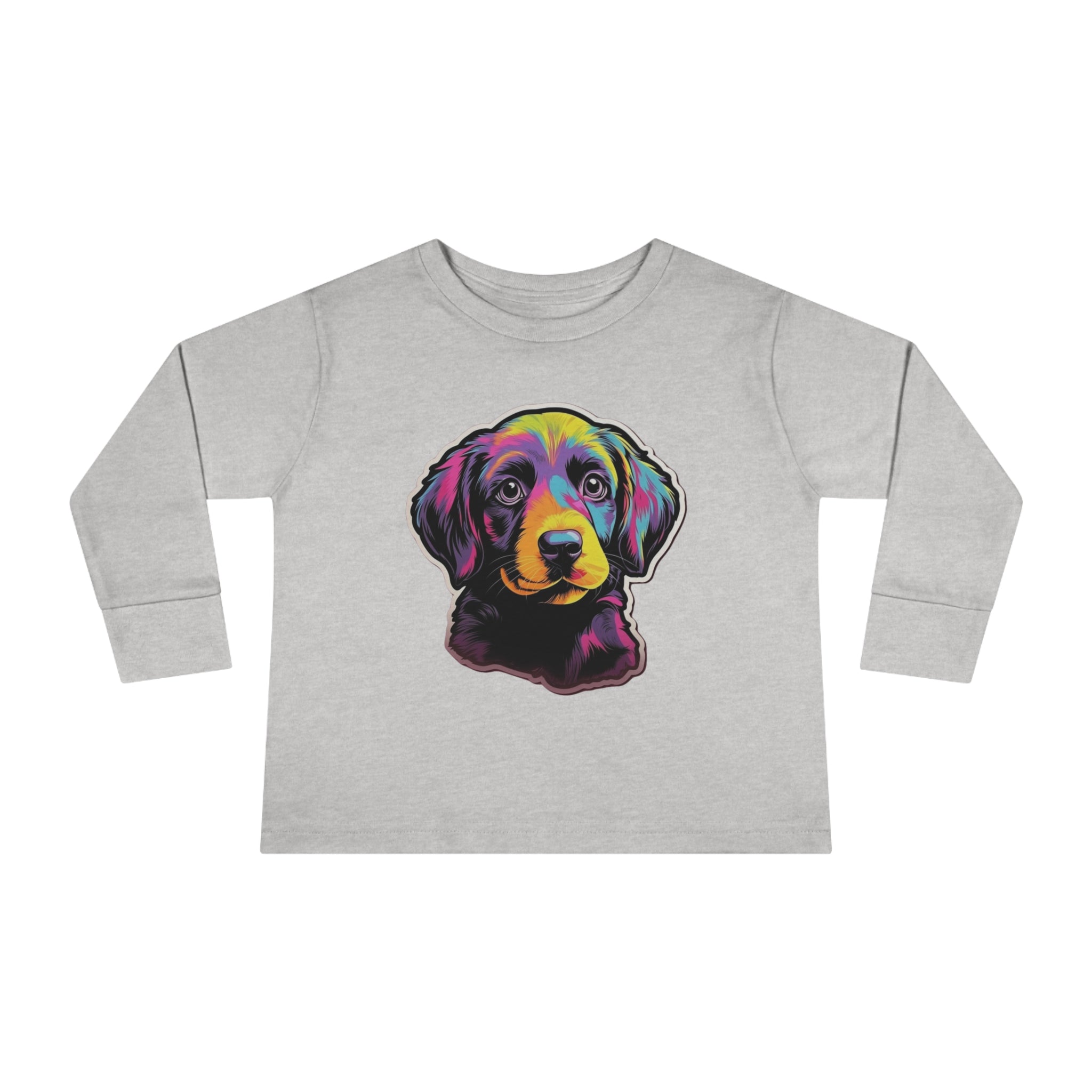 Toddler Long Sleeve Tee - Puppies 03