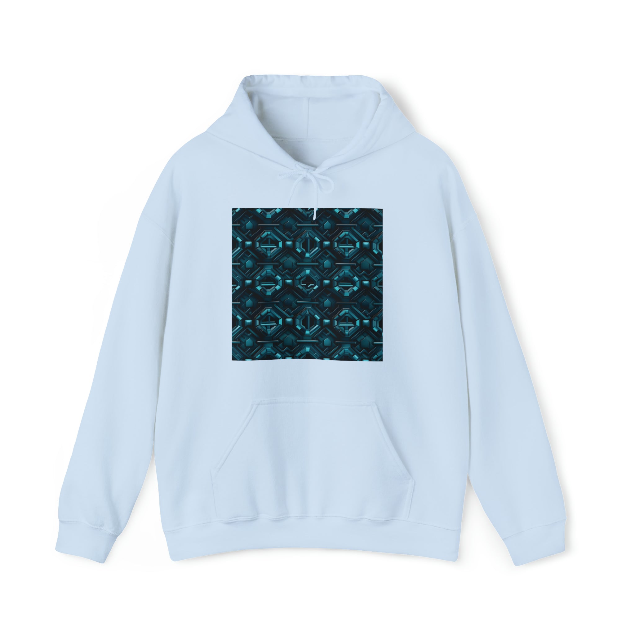 Unisex Heavy Blend™ Hooded Sweatshirt - Abstract Neon Designs 08