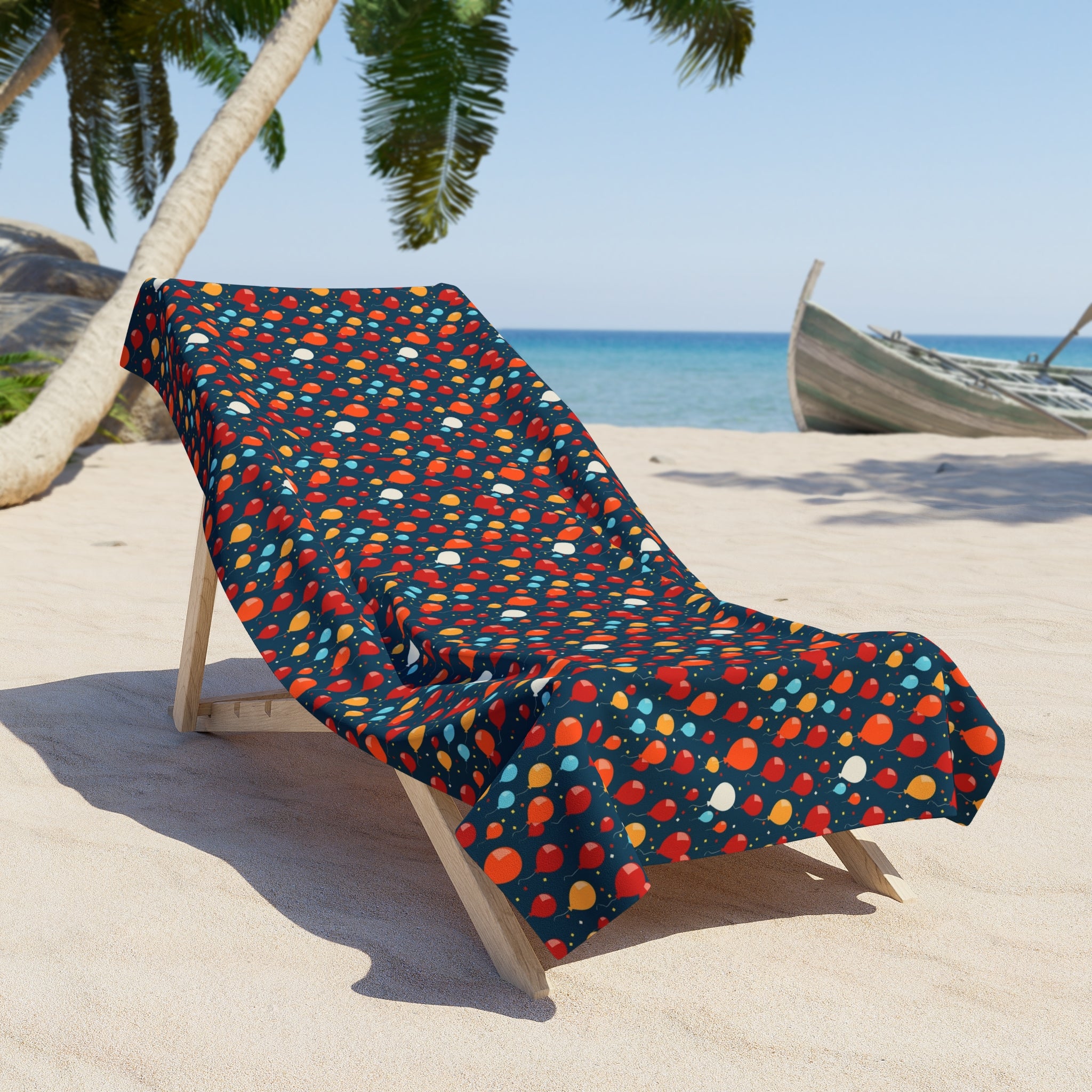 Beach Towel (AOP) - Seamless Summer Designs 08