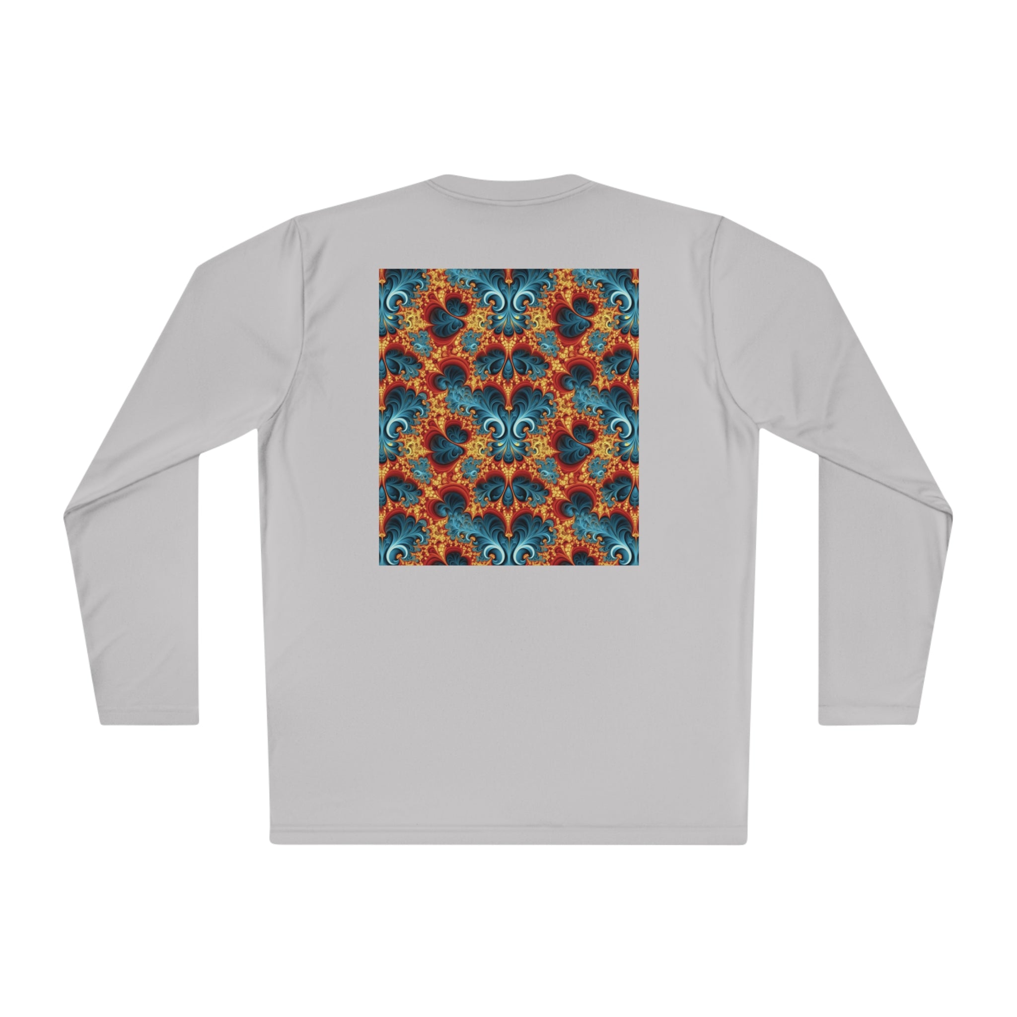 Unisex Lightweight Long Sleeve Tee (AOP) - Abstract Designs 01