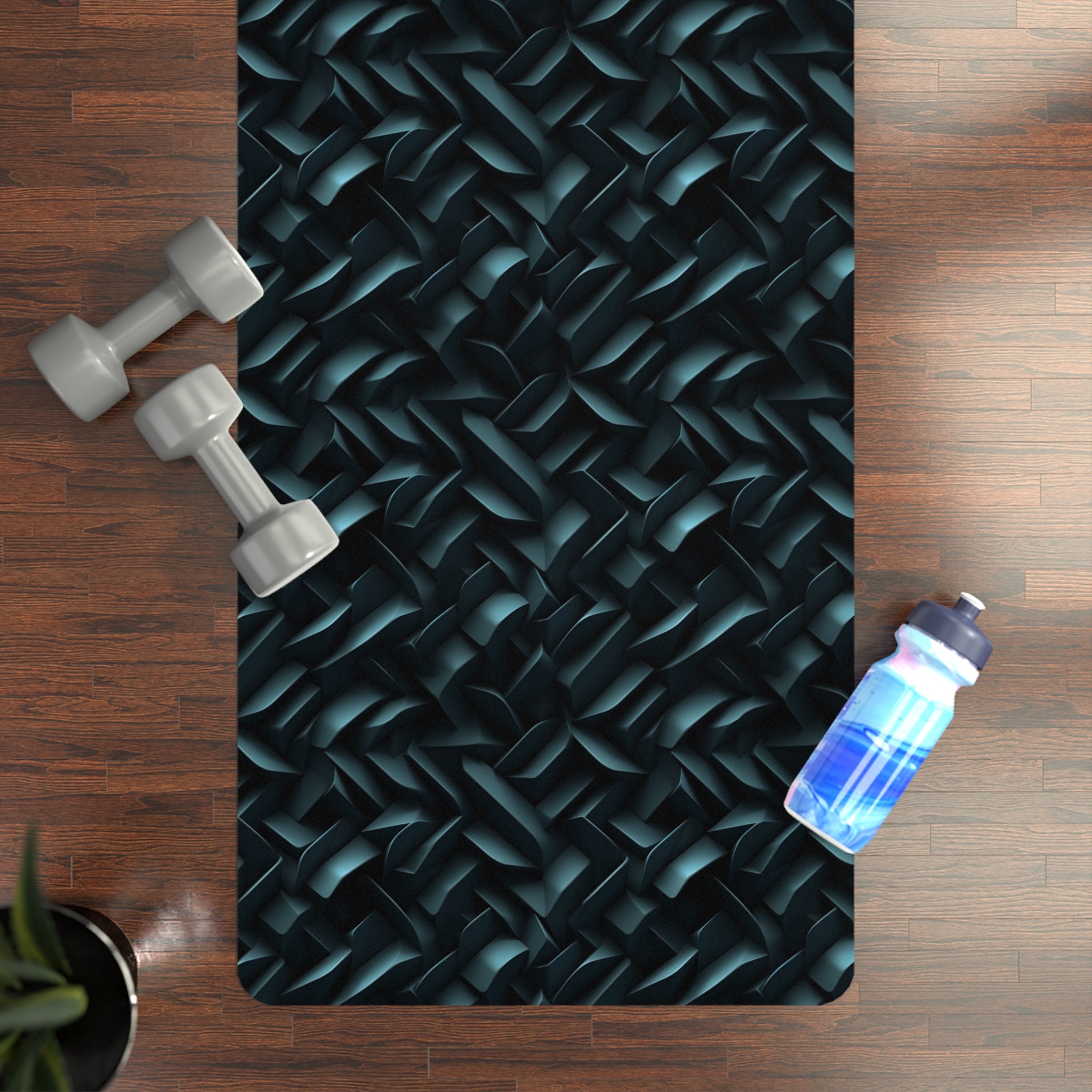 Rubber Yoga Mat (AOP) - Serenity Designs 05