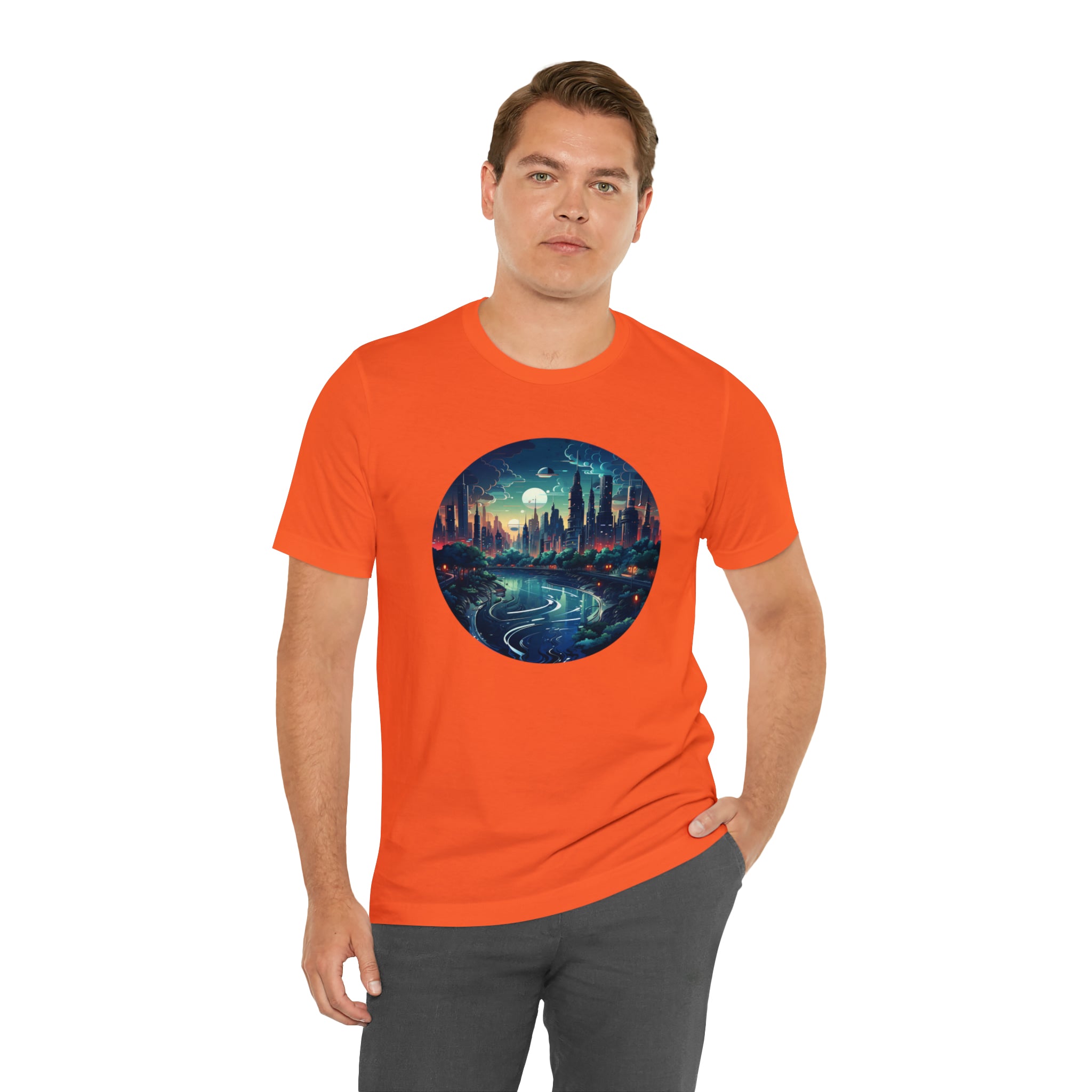 Unisex Jersey Short Sleeve Tee - Isometric Designs 10