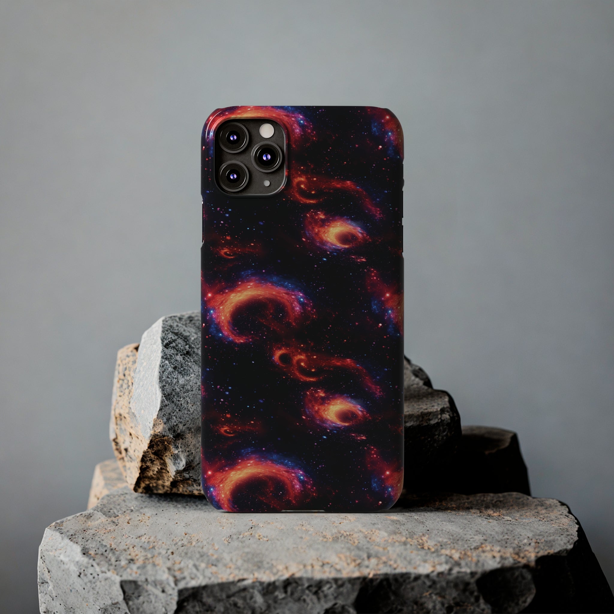 Slim Phone Cases (AOP) - Seamless Fantasy Galaxies 10