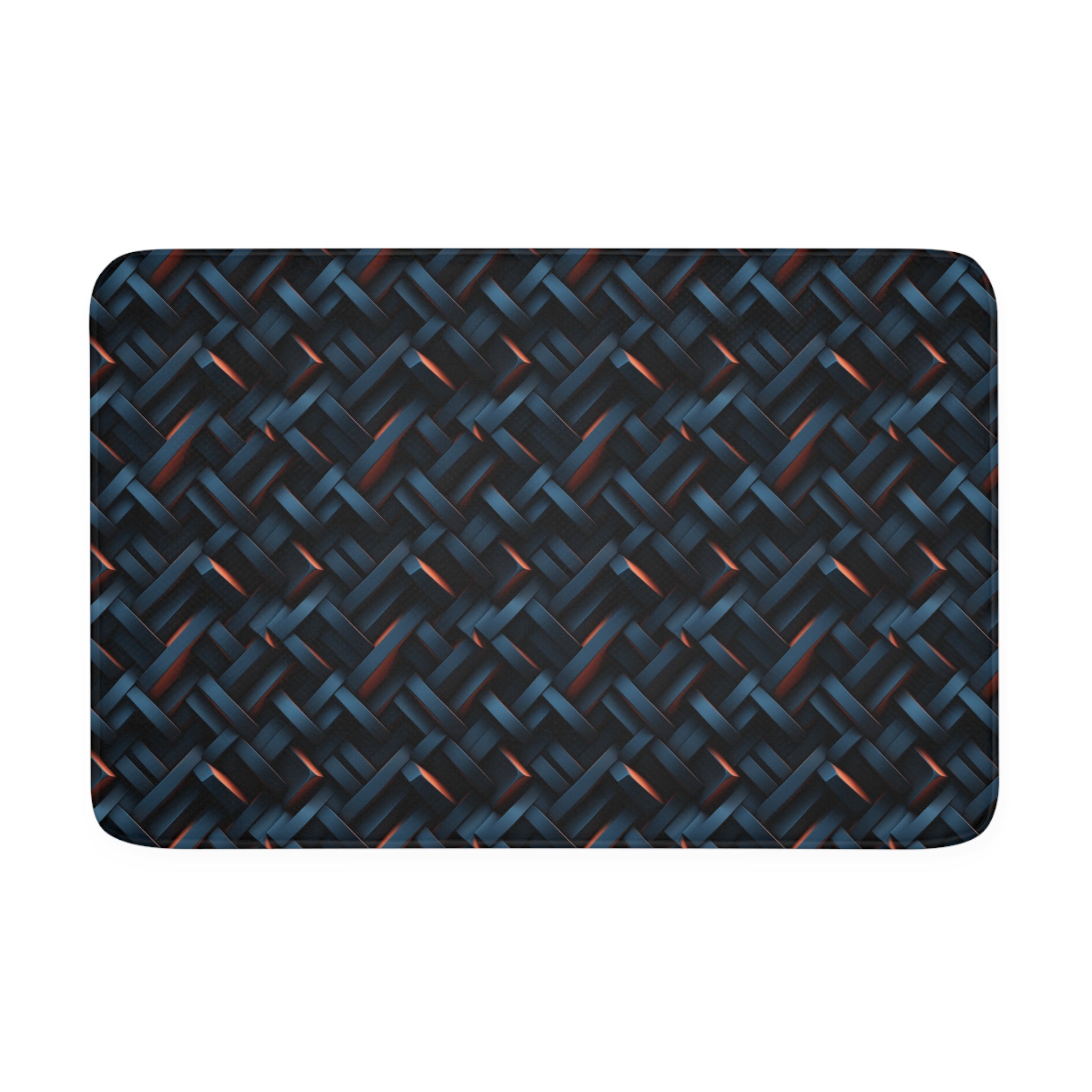 Memory Foam Bath Mat (AOP) - Seamless 3D Digital Designs