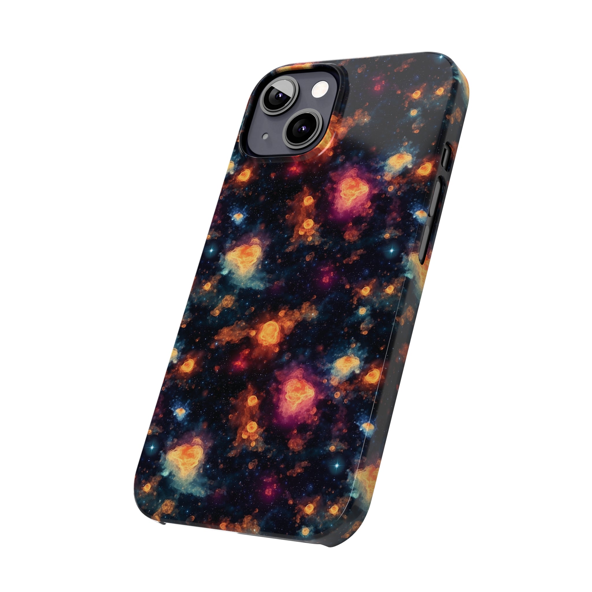 Slim Phone Cases (AOP) - Seamless Fantasy Galaxies 07