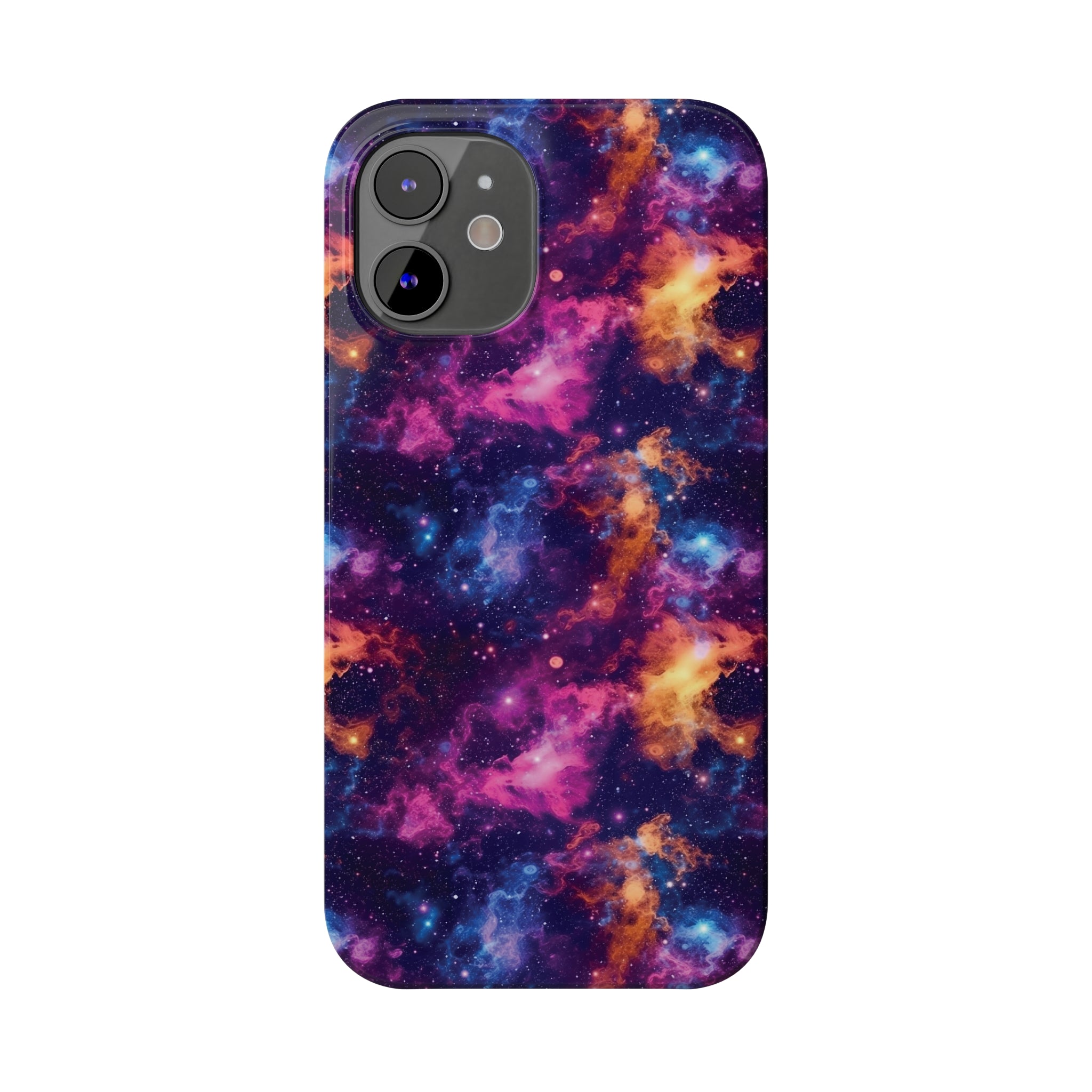 Slim Phone Cases (AOP) - Seamless Fantasy Galaxies 06