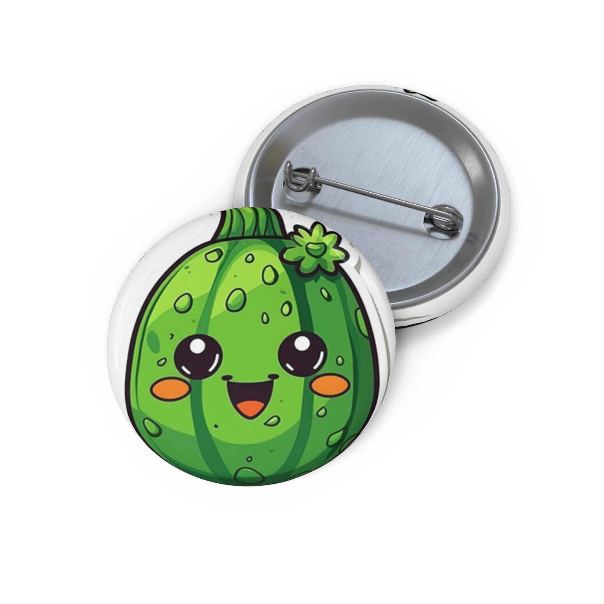 Custom Pin Buttons - Bitter Gourd